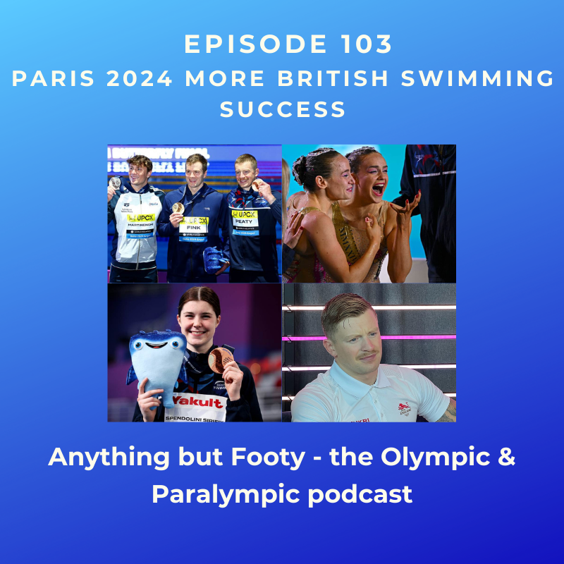 #103 Paris 2024 More British Swimming Success episode artwork