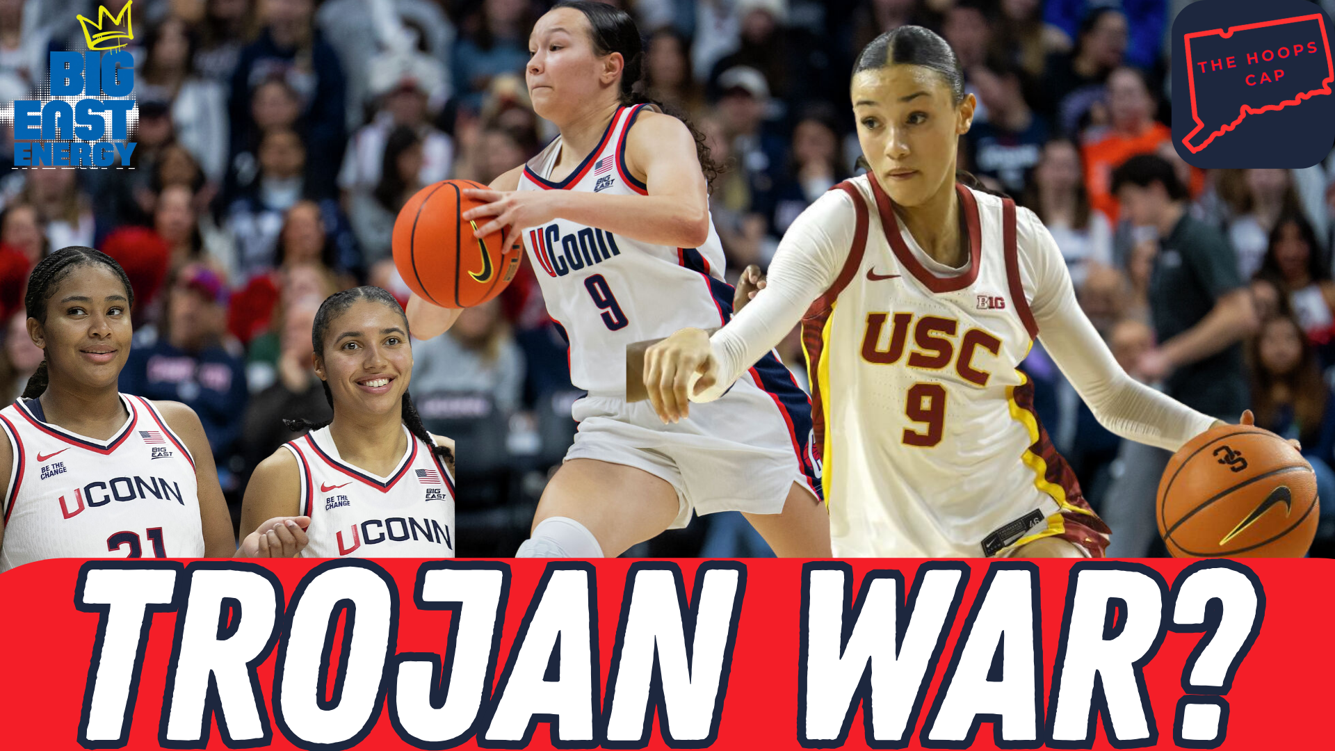 UConn vs. USC Preview: Elite Eight Rematch & Kayleigh Heckel’s HUGE Development | UConnWBB at MSG!