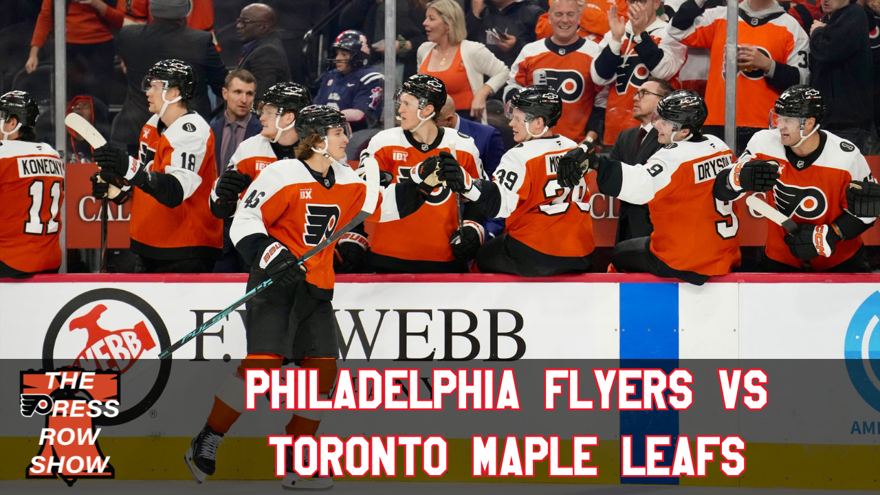 Philadelphia Flyers vs. Toronto Maple Leafs (11/1/25) - The Press Row Show: Pregame, INTs, Postgame