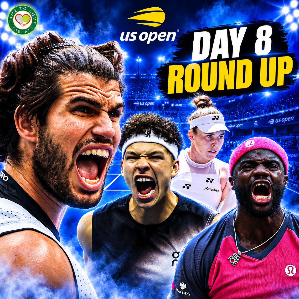 ALCARAZ & SHELTON DOMINATE! 🔥 TIAFOE STUNS MEDVEDEV | US Open 2026 Day 8 | GTL Tennis Podcast
