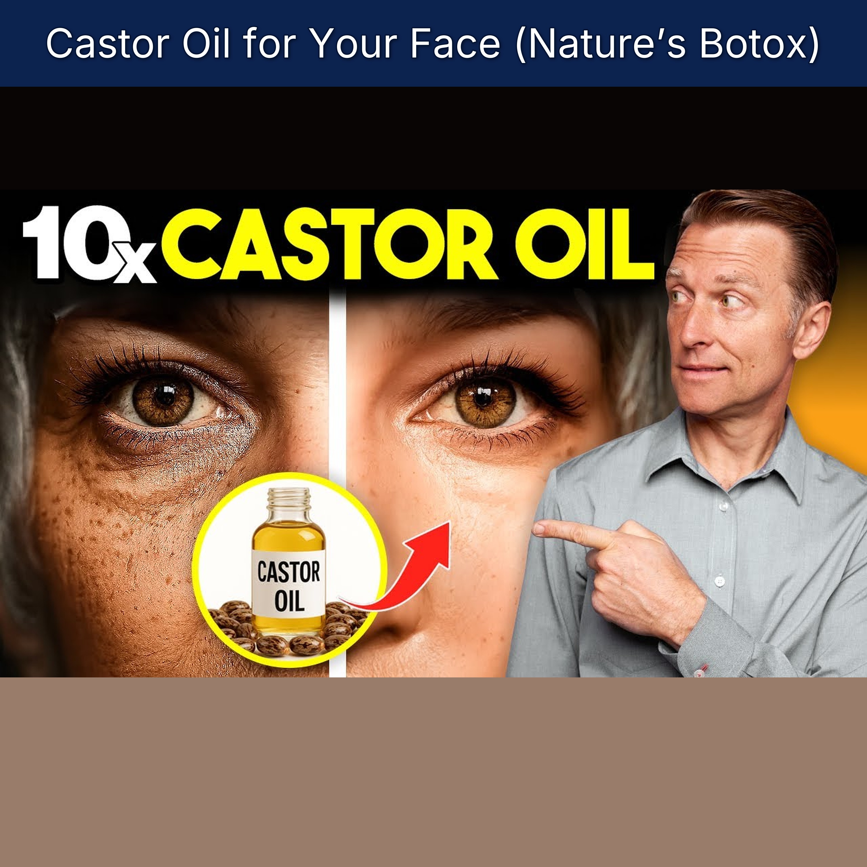 Castor Oil for Your Face (Nature’s Botox) episode artwork