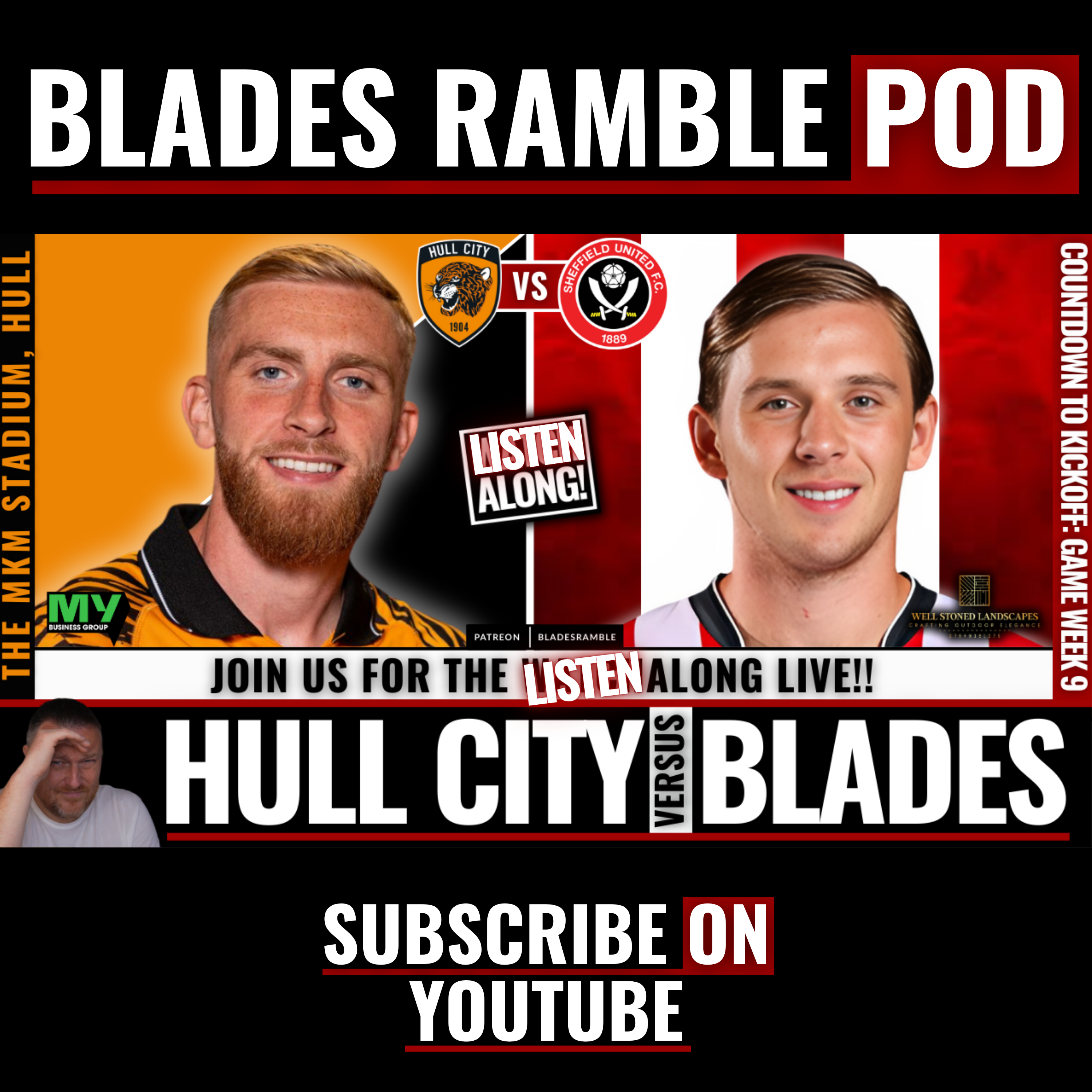 ⚔️ HULL v SHEFFIELD UNITED | LISTEN-ALONG ⚔️