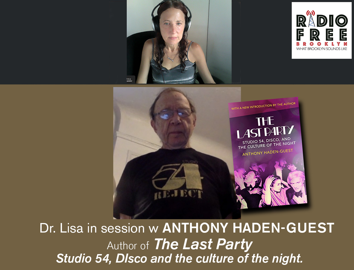 DLG249_ He was there! Anthony Haden Guest talks about Studio 54, Plato's Retreat, Xenon. episode artwork