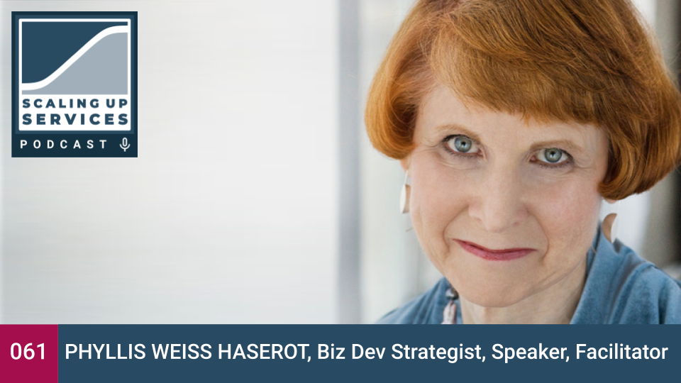 Phyllis Weiss Haserot, Biz Dev Strategist, Speaker, Facilitator episode artwork