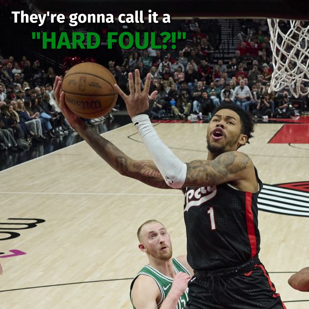 They\'re Gonna Call It A Hard Foul?!