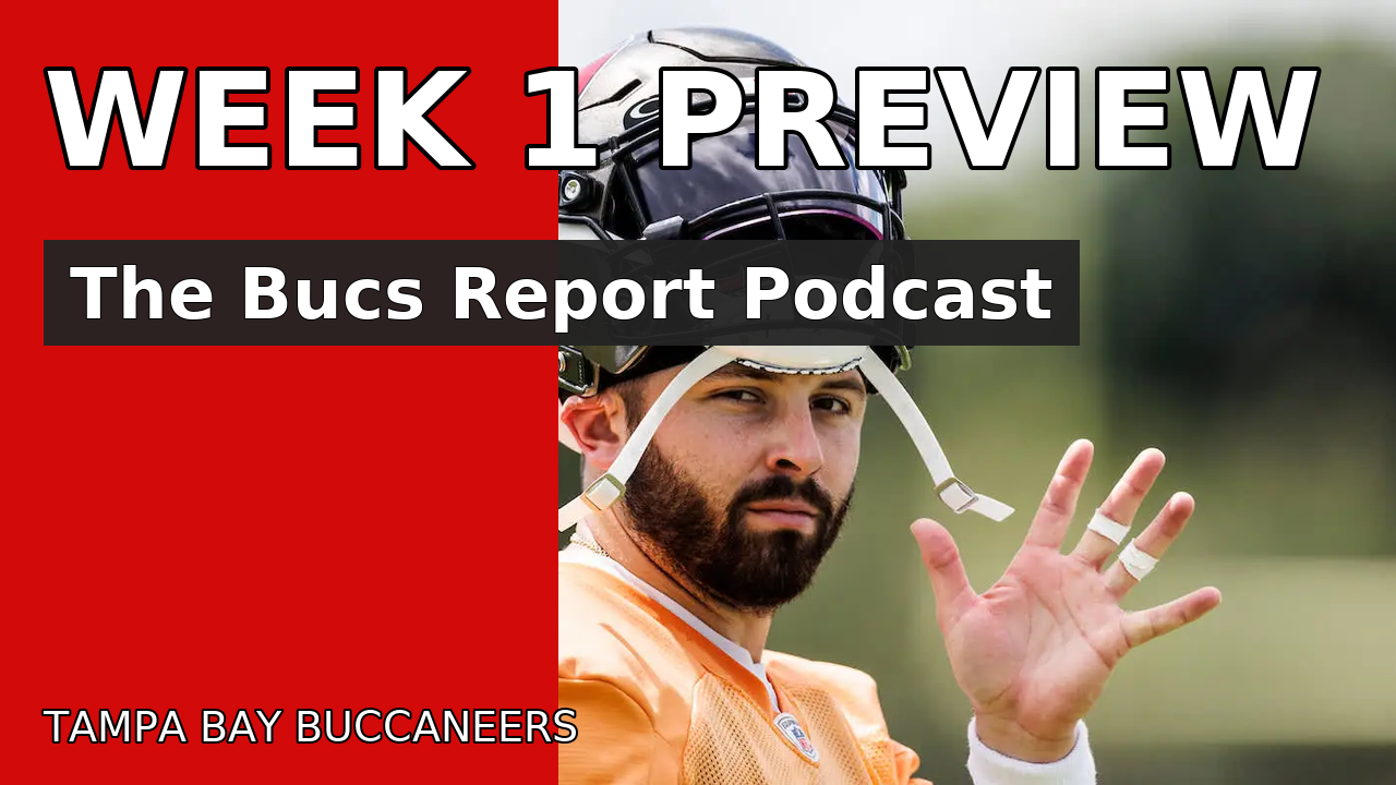 Tampa Bay Buccaneers Week 1 Preview: Falcons Matchup, Depth Chart, and Key Storylines episode artwork