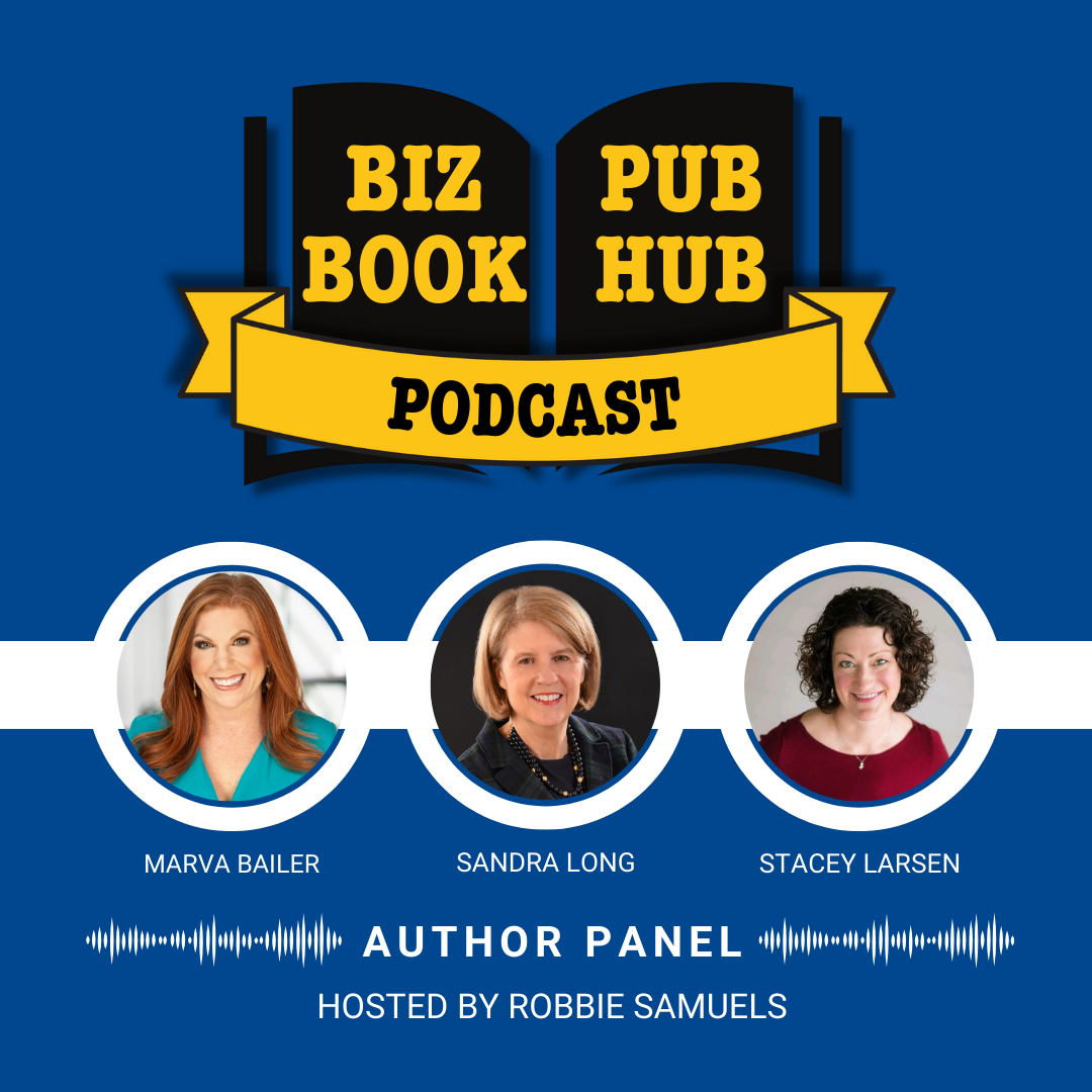 HUB 449: AUTHOR PANEL - Marva Bailer, Sandra Long, and Stacey Larsen episode artwork