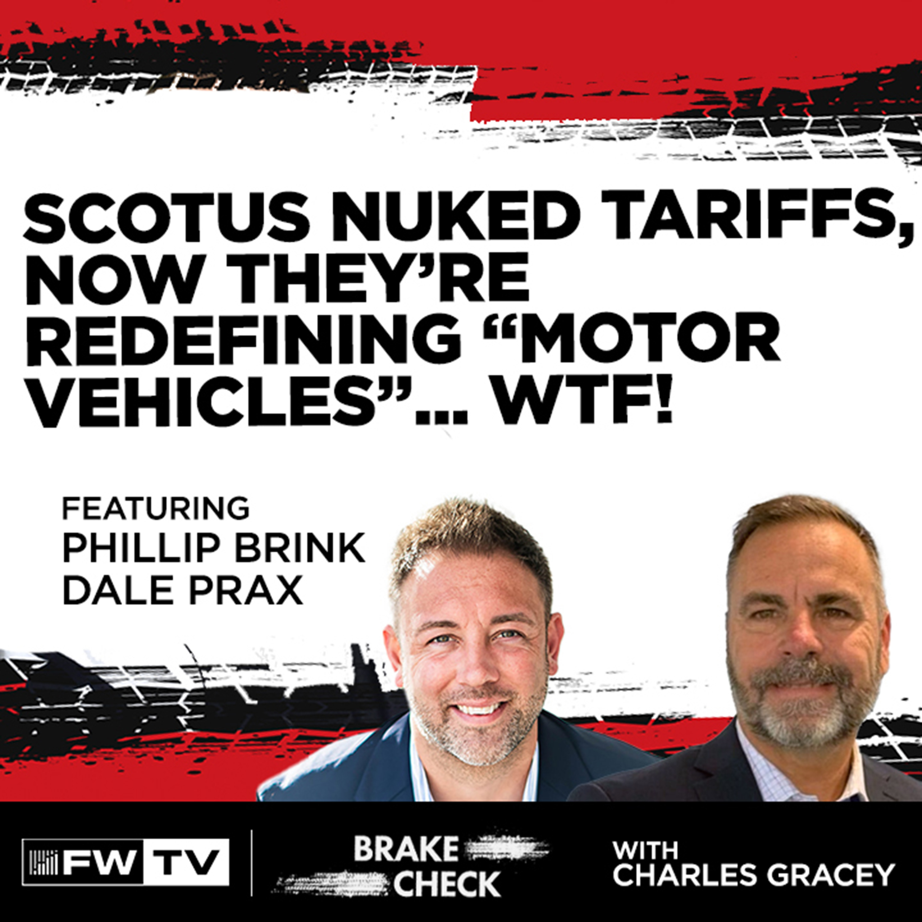 Supreme Court Went From Nuking Tariffs To to Debating The  Meaning of Motor Vehicles...WTF! | Brake Check