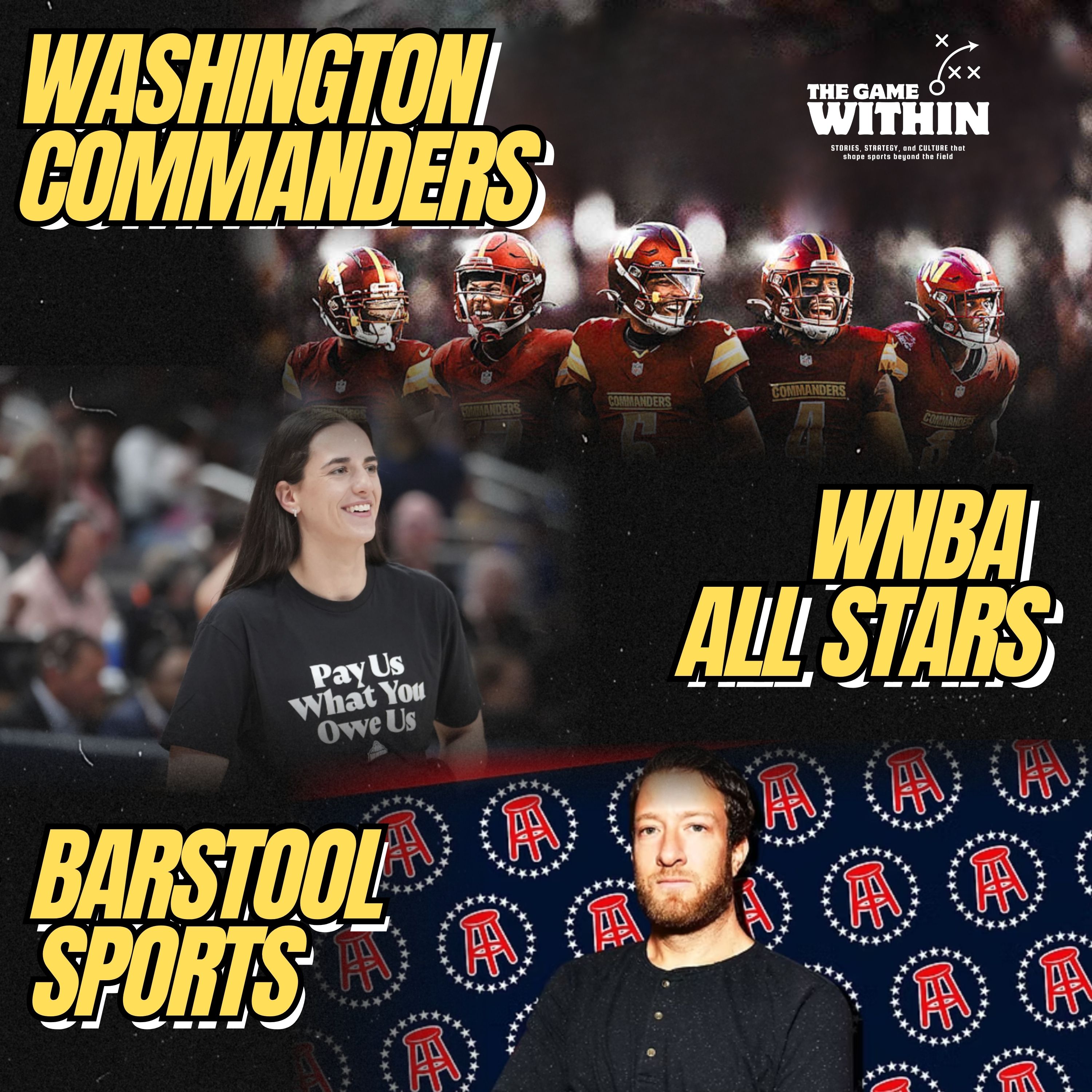 Washington Commanders, WNBA All Stars & Barstool Sports