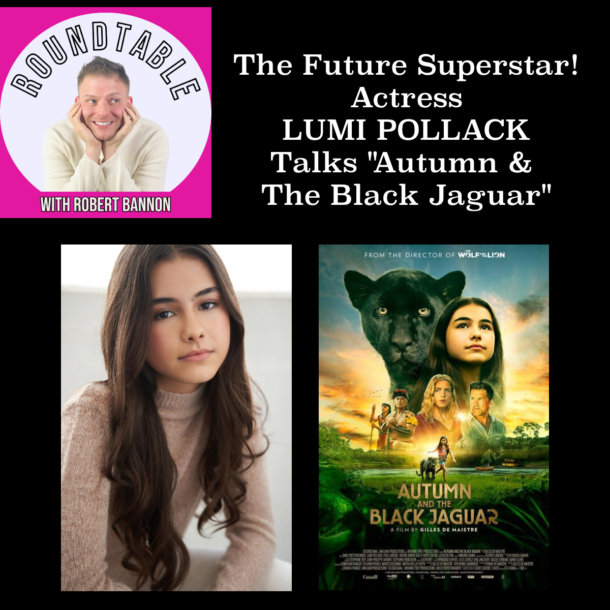 Actress Lumi Pollack Talks Her New Film "Autumn & The Black Jaguar"
