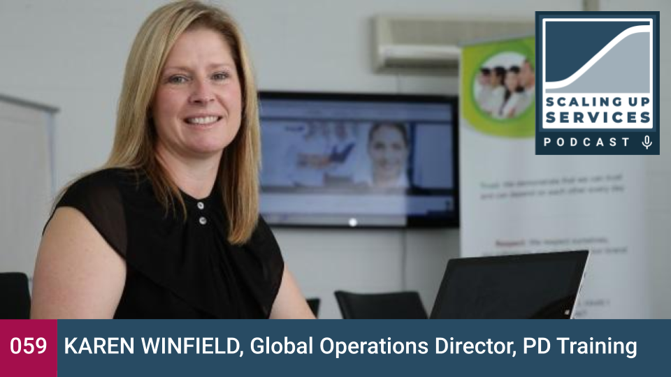 Karen Winfield, Global Operations Director, PD Training