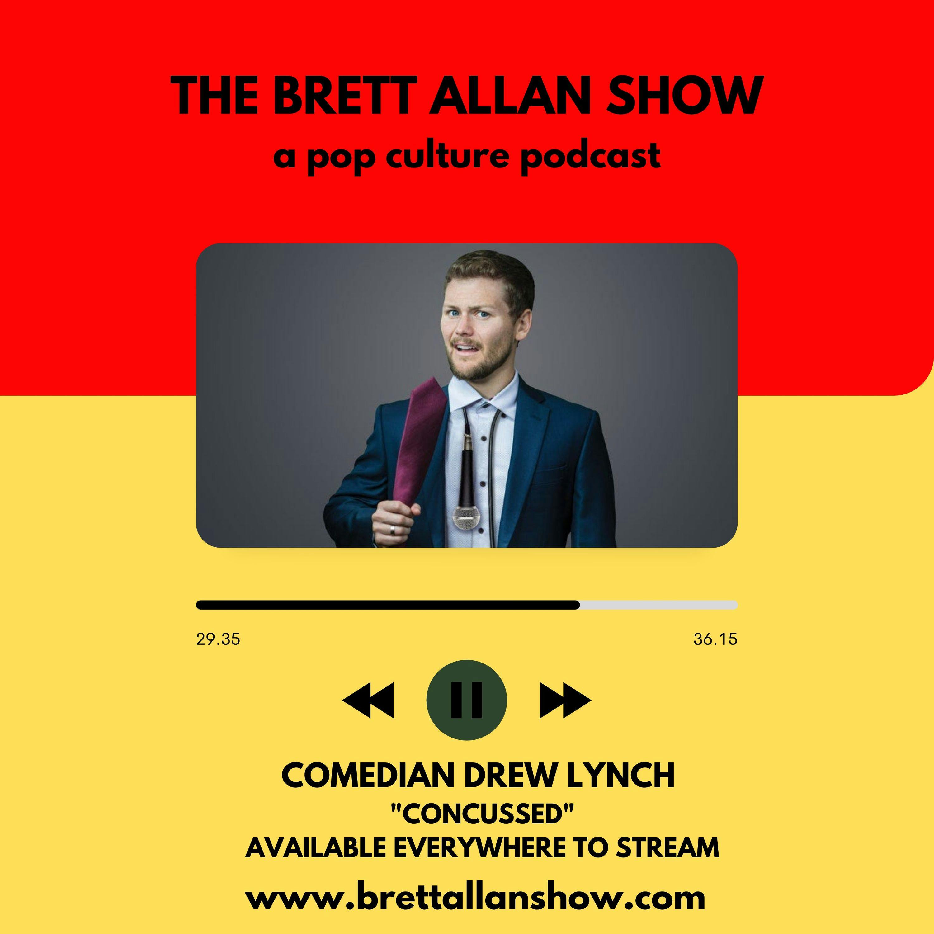 Comedian Drew Lynch Talks About His New Special "Concussed" | Streaming Now on YouTube and More Image