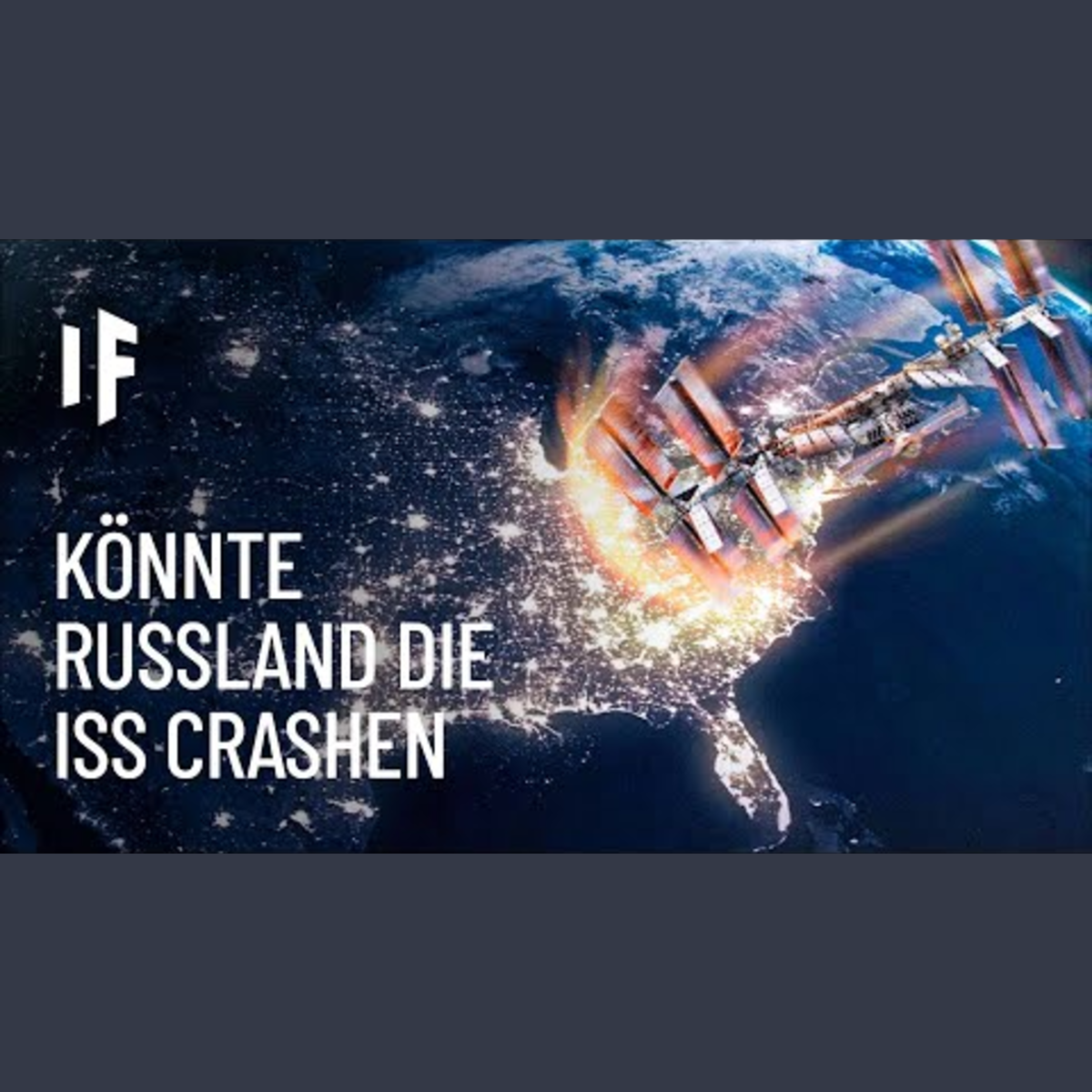 Was wäre, wenn Russland die ISS abstürzen lassen würde?
