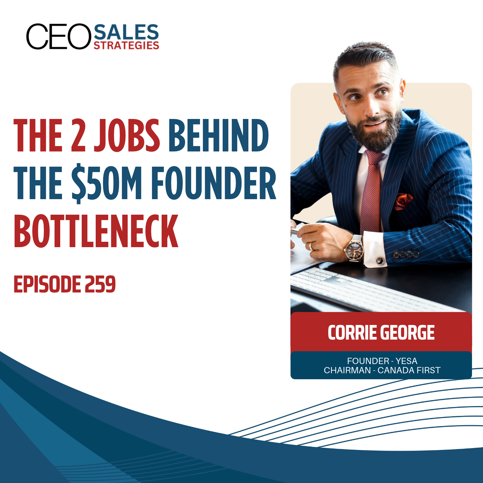 The 2 Jobs Behind the $50M Founder Bottleneck