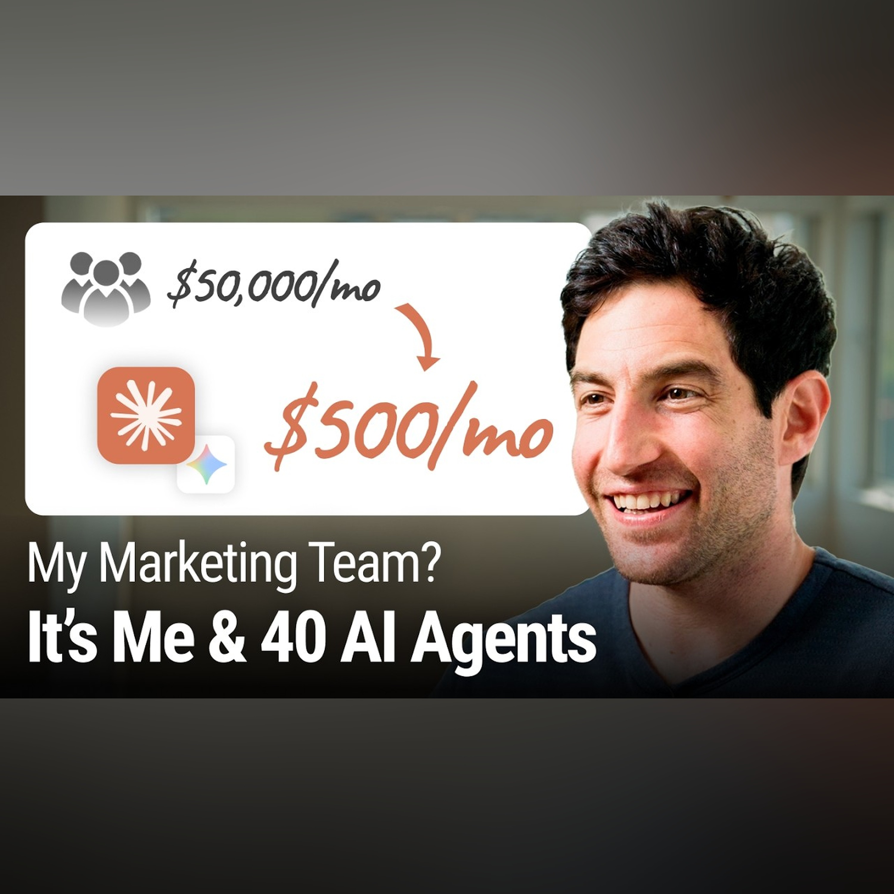 AI is way Underhyped. He Runs His Entire Marketing Team with 40 AI Agents | Relay.app, Jacob Bank episode artwork