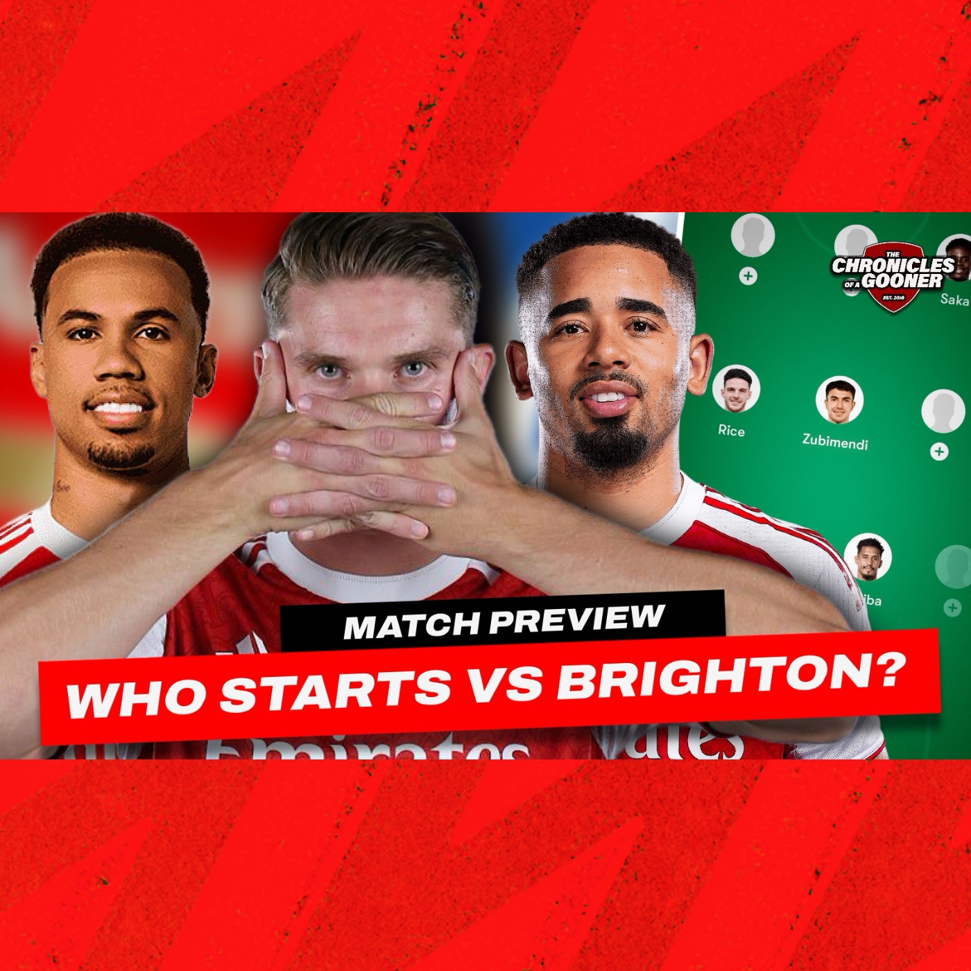 Who starts for Arsenal vs Brighton? Gabriel & Havertz in contention?