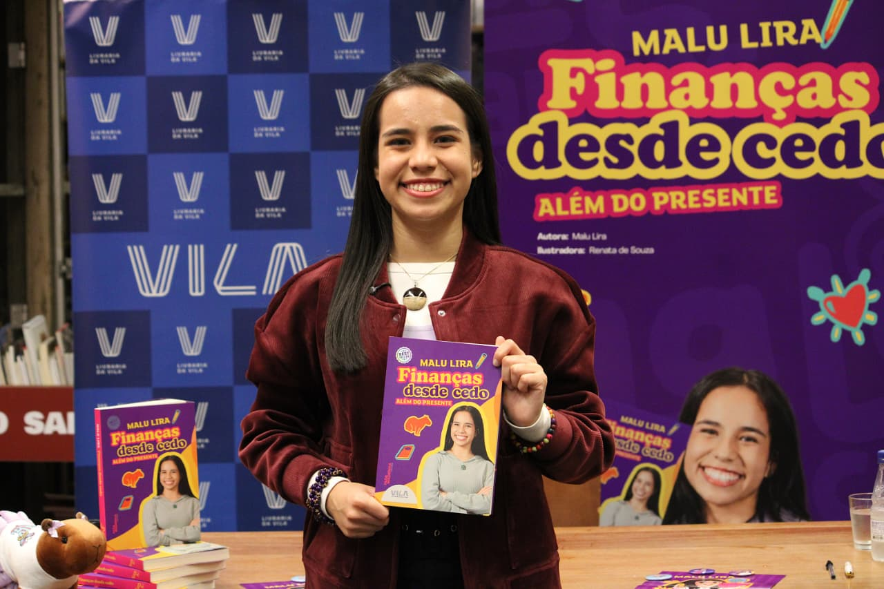 'Finanças desde cedo': Malu Finanças relança livro escrito na infância com novos capítulos episode artwork