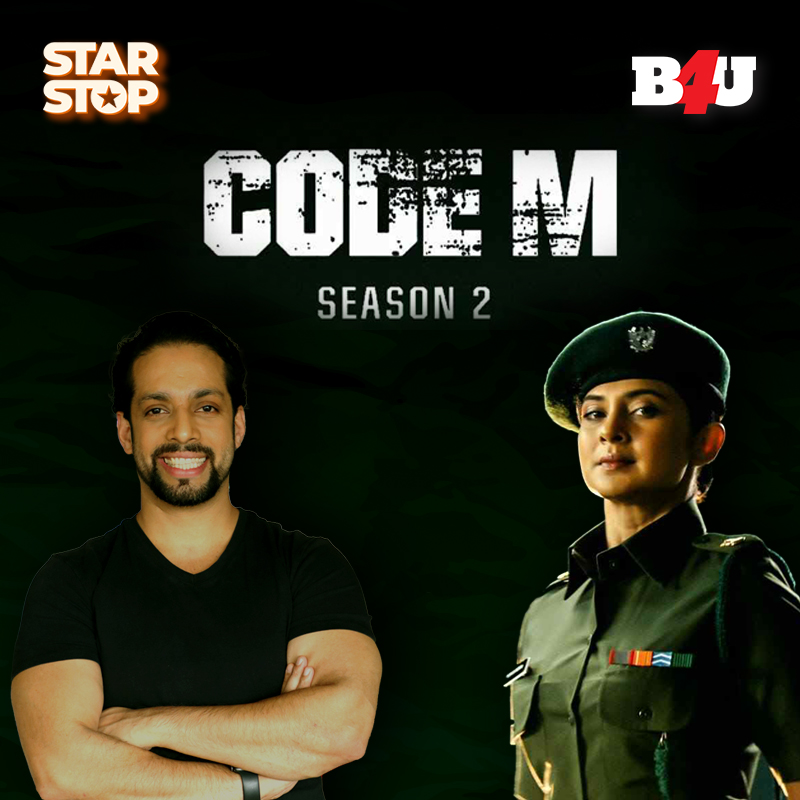 STAR STOP VJ SALIL WITH TANUJ VIRWANI & JENNIFER WINGET FOR CODE M SEASON 2