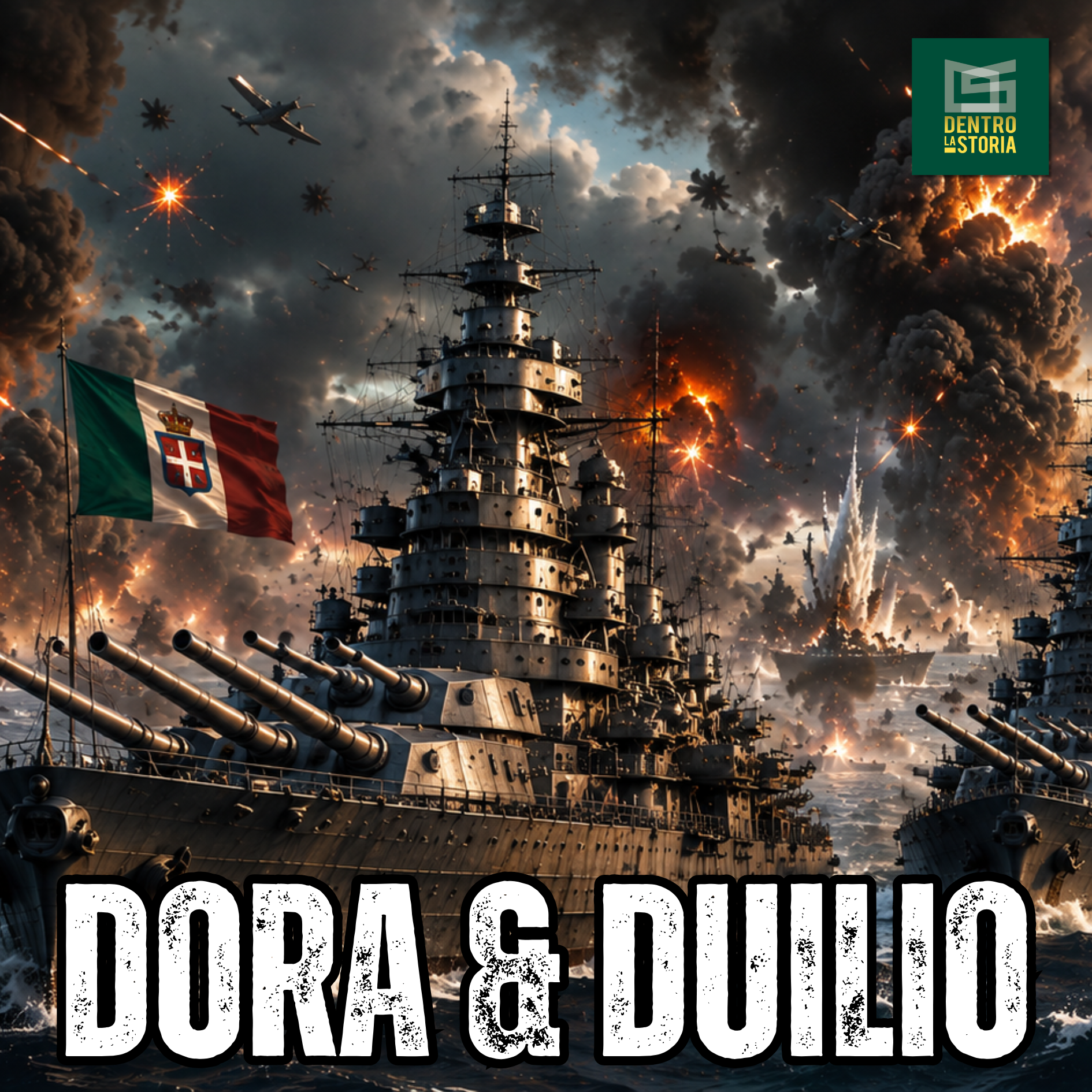 Le Ultime GRANDI Corazzate d'ITALIA: Dora & Duilio