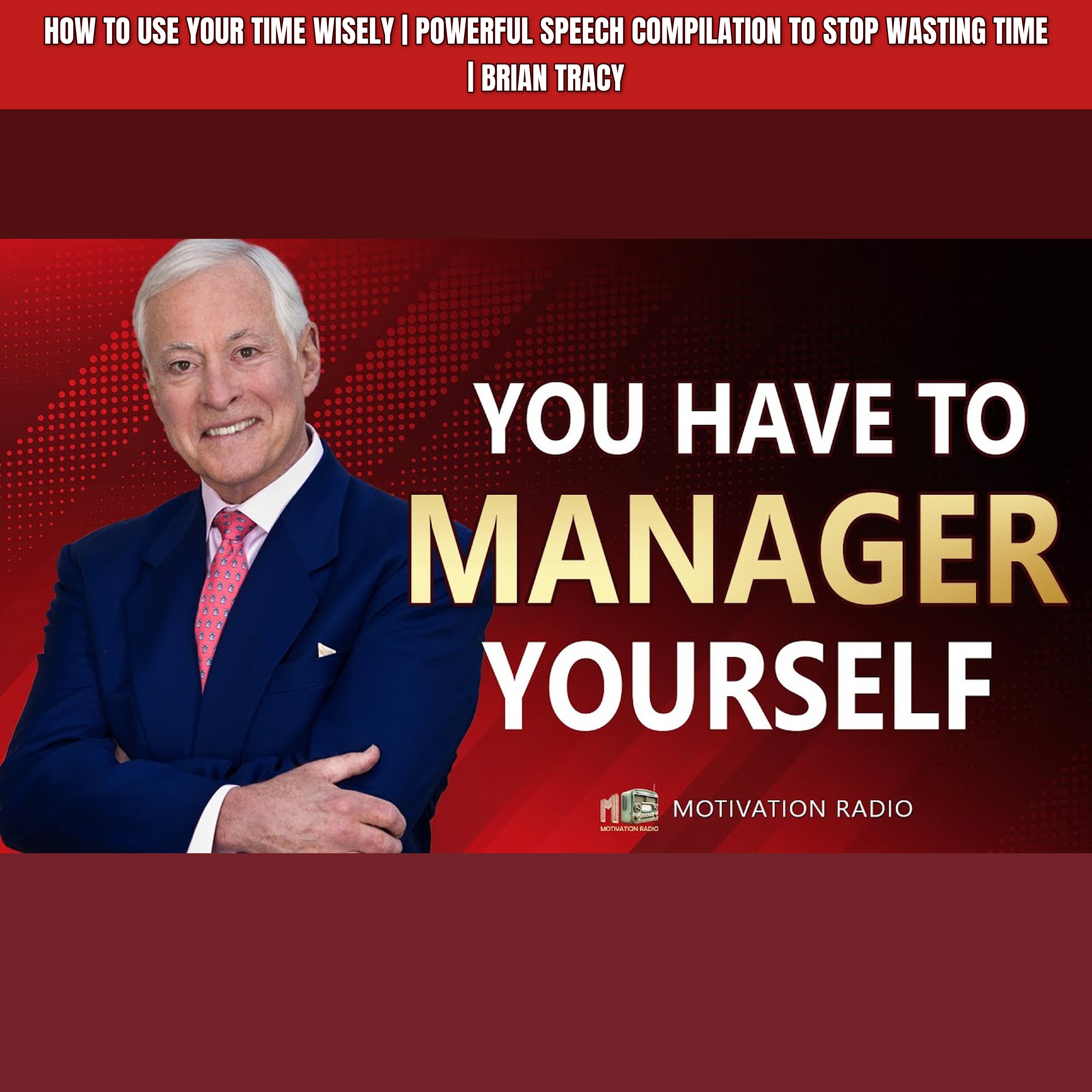How To USE Your TIME Wisely | Powerful Speech Compilation To Stop Wasting Time | Brian Tracy episode artwork