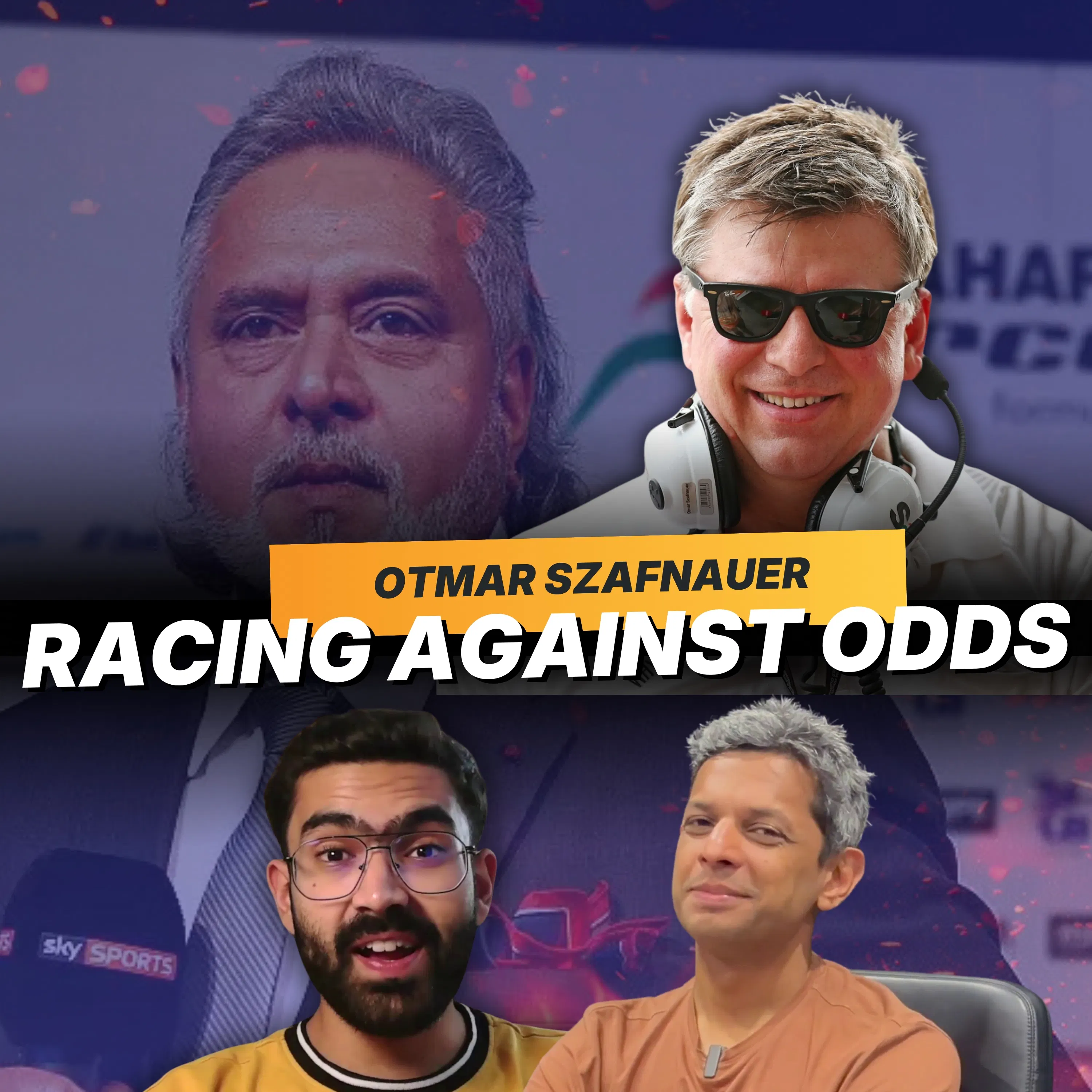 From Underdogs to Contenders: Vijay Mallya's Force India F1 Team led to success by Otmar Szafnauer episode artwork