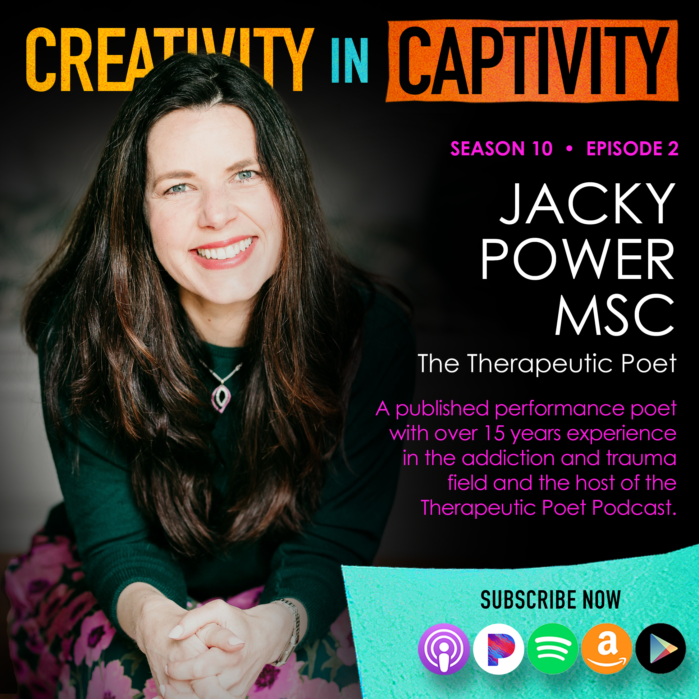 JACKY POWER MSC: The Therapeutic Poet