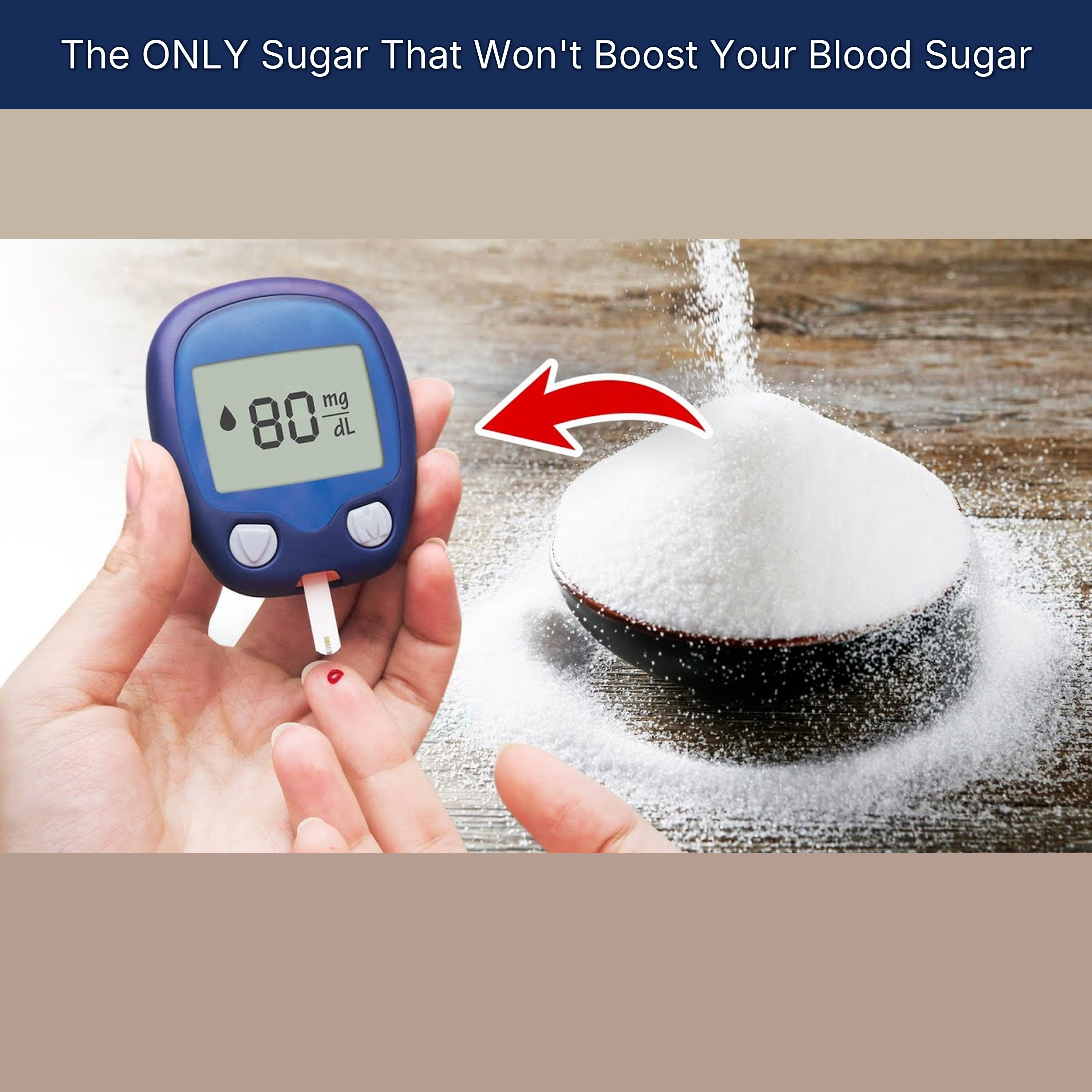 The ONLY Sugar That Won't Boost Your Blood Sugar