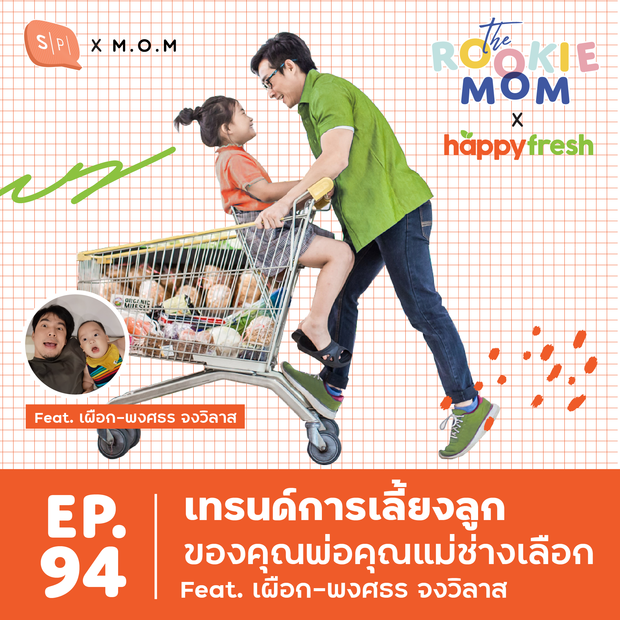 เทรนด์การเลี้ยงลูกของคุณพ่อคุณแม่ช่างเลือก Feat. เผือก-พงศธร จงวิลาส | The Rookie Mom EP94