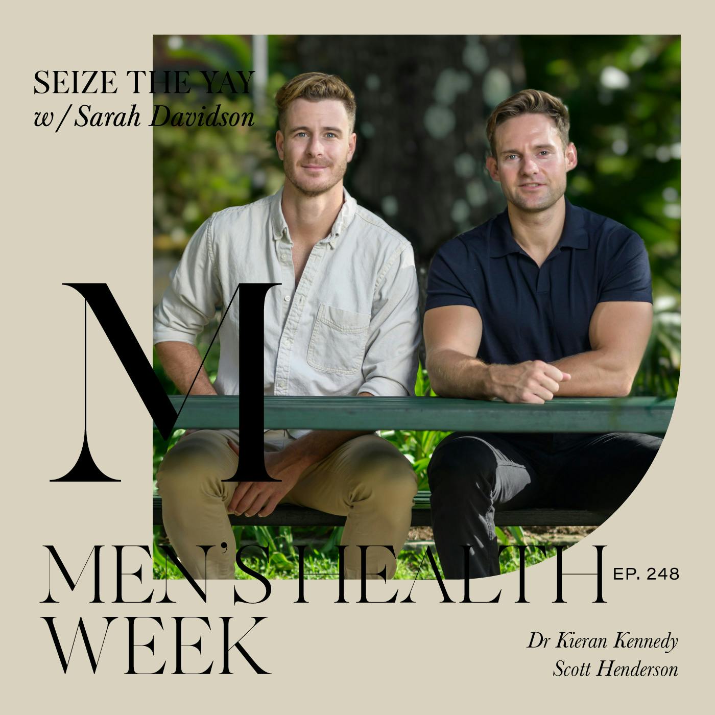 Dr Kieran Kennedy and Scott Henderson // Men’s Health Week