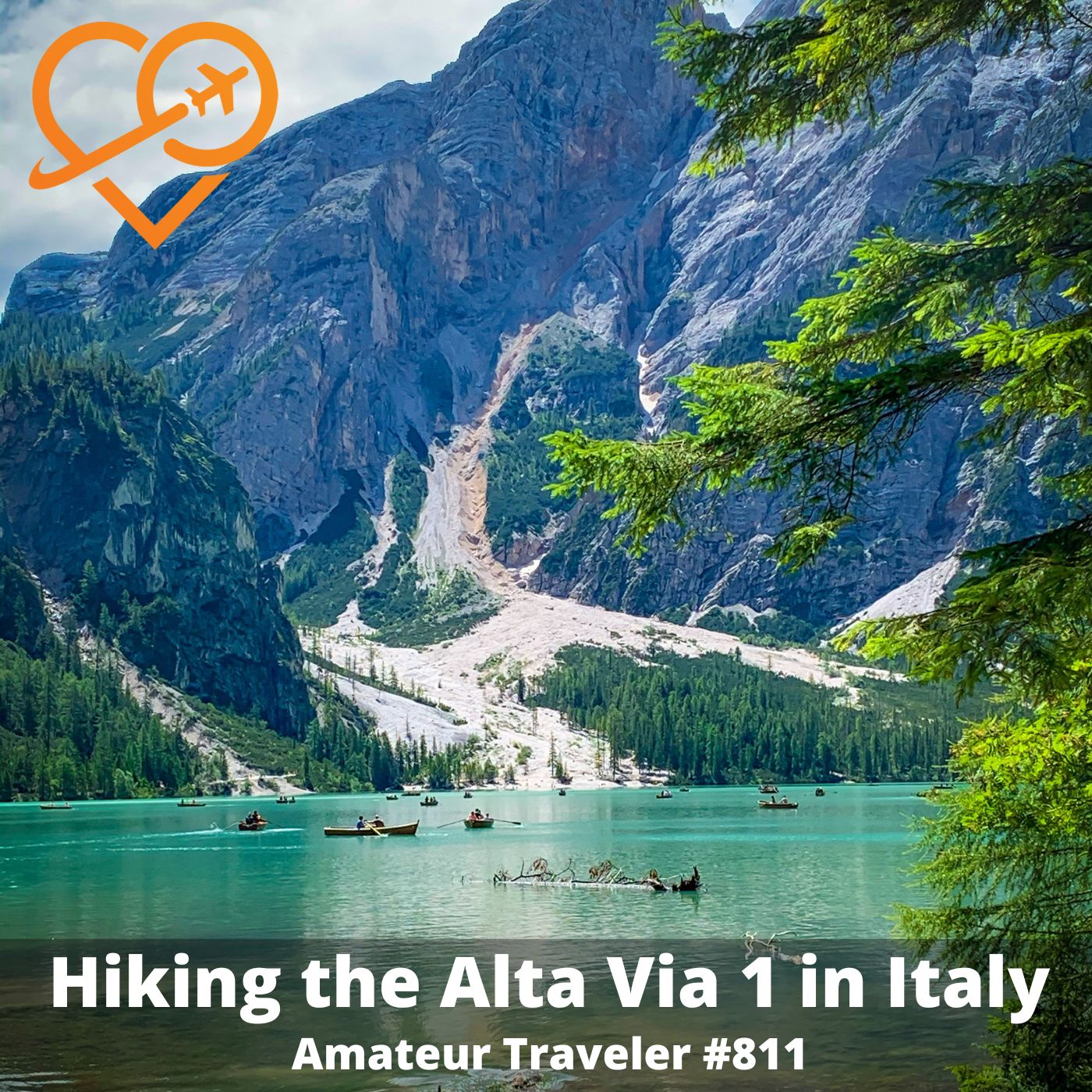 Hiking the Alta Via 1 in the Dolomites in Italy