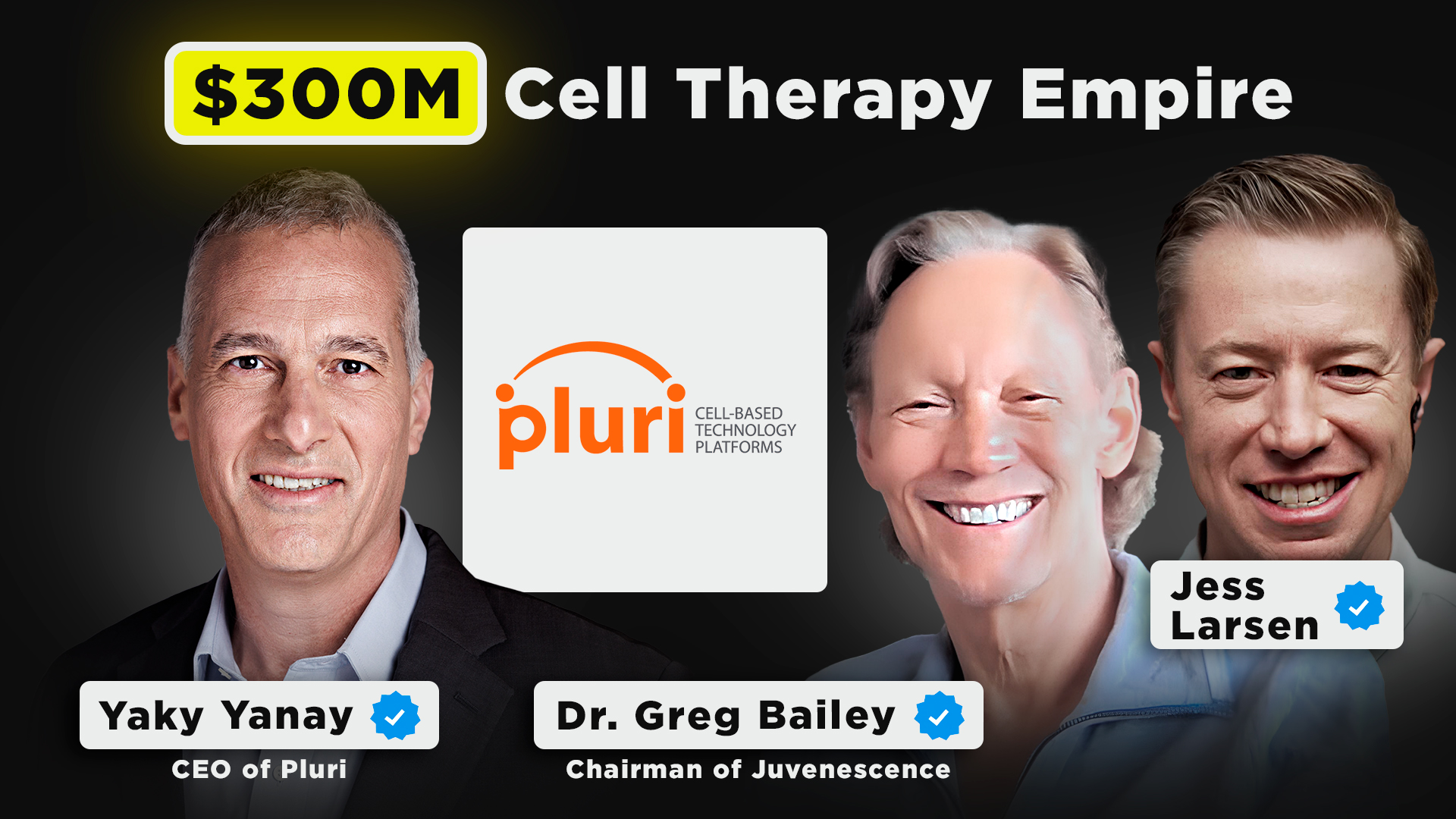 Regenerative Medicine is the Future of Healthcare | Pluri CEO, Yaky Yanay