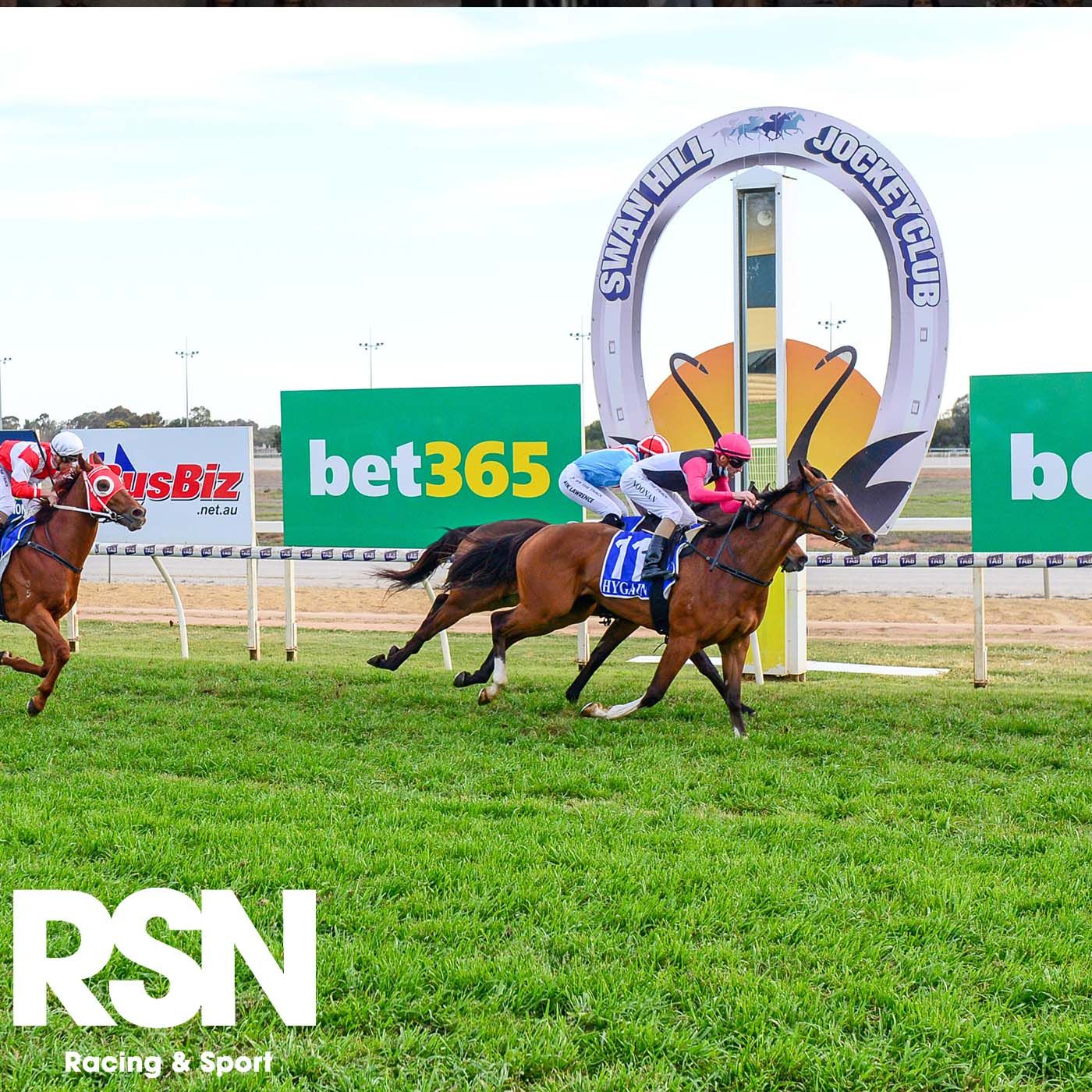 Swan Hill Races Ian Ray chats to Andrew Kuuse re Sundays meeting & Swan Hill RC news episode artwork