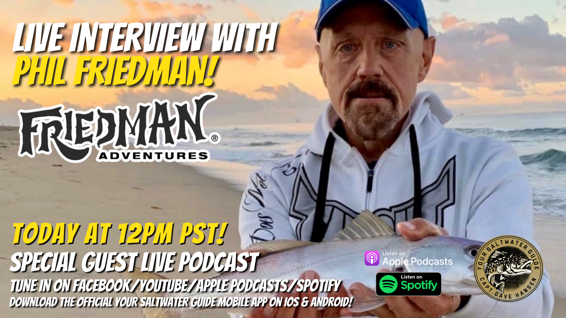 LIVE Interview with Friedman Adventures Podcast Host Phil Friedman!