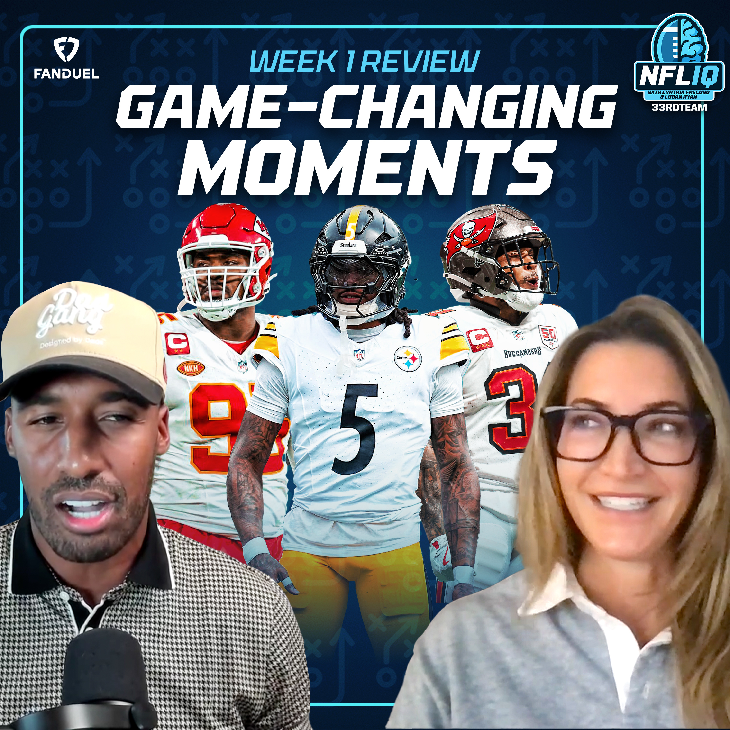 NFL IQ w/ Cynthia Frelund & Logan Ryan
