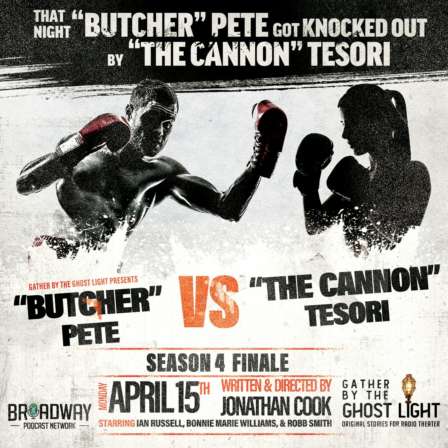 "THAT NIGHT "BUTCHER" PETE GOT KNOCKED OUT BY JESSIE "THE CANNON" TESORI" by Jonathan Cook "THAT NIGHT "BUTCHER" PETE GOT KNOCKED OUT BY JESSIE "THE CANNON" TESORI" by Jonathan Cook