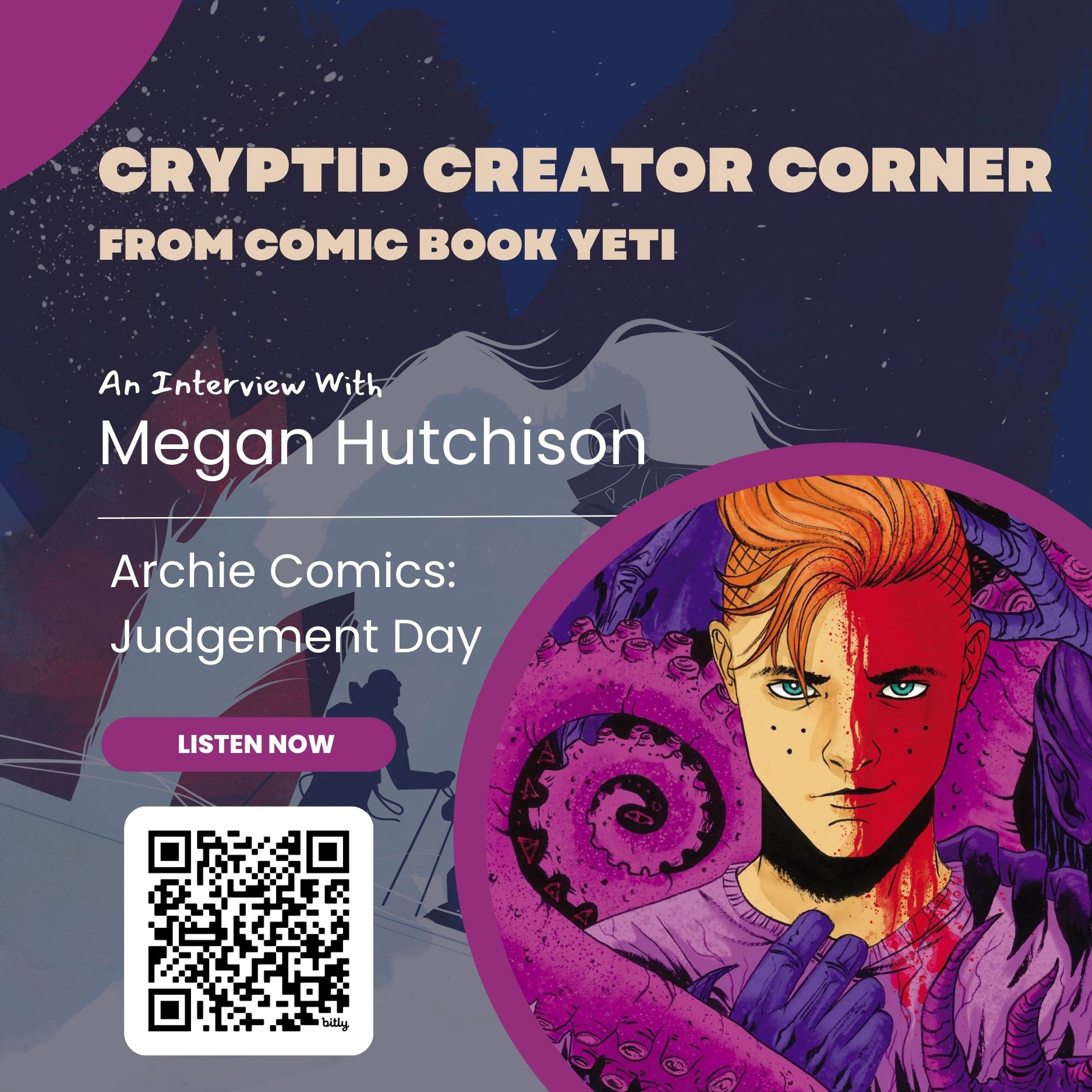 Cryptid Creator Corner from Comic Book Yeti - A Comic Book Interview Podcast