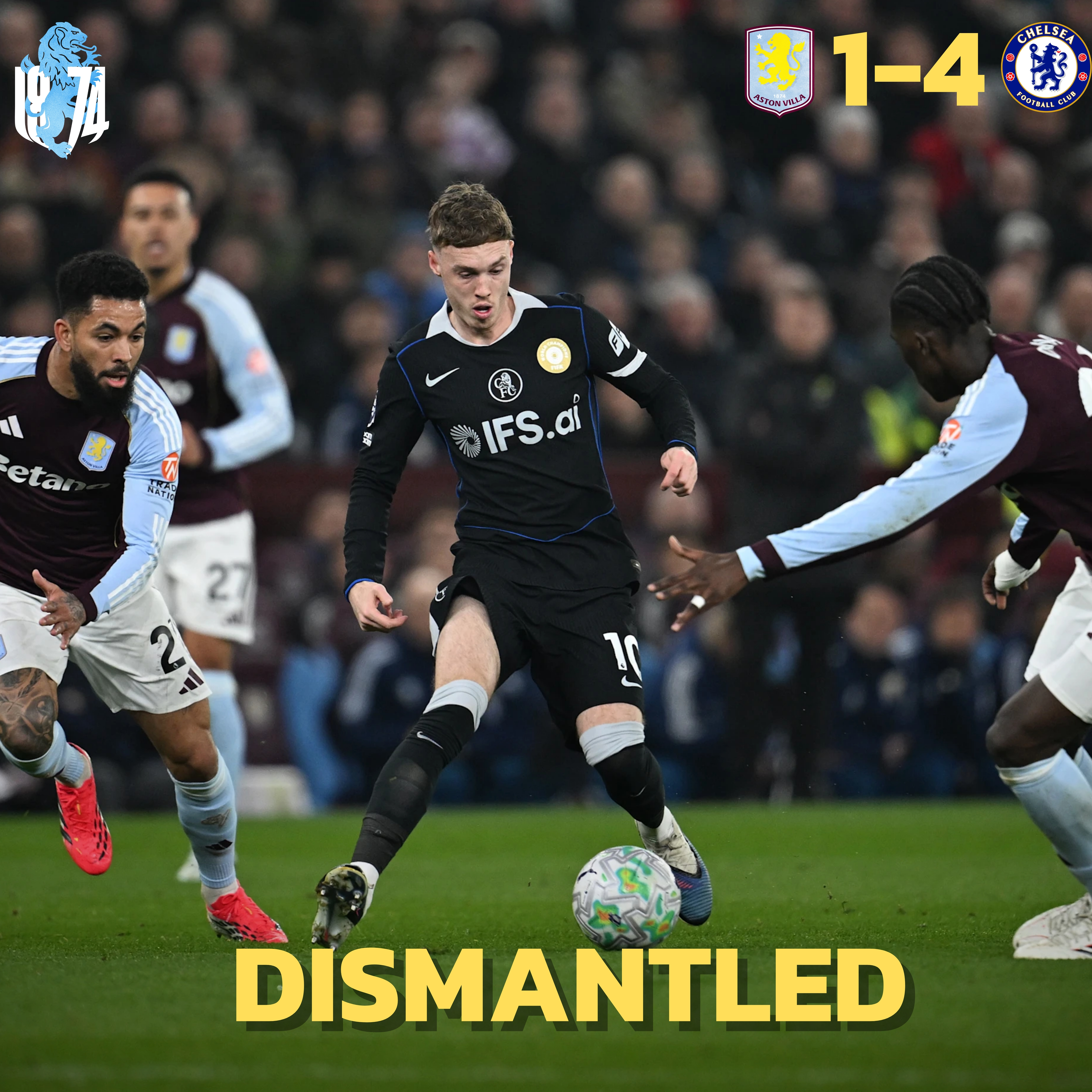 Chelsea SMASH Aston Villa 😳 | Resignation Around Villa Park