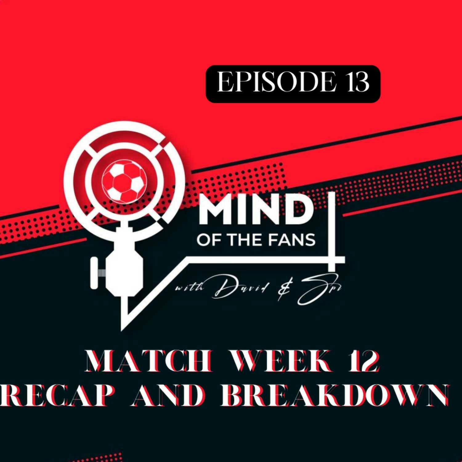 Match Week 12 Recap and Breakdown: International Break Headlines, Match Week 13 Preview, and Awards Match Week 12 Recap and Breakdown: International Break Headlines, Match Week 13 Preview, and Awards