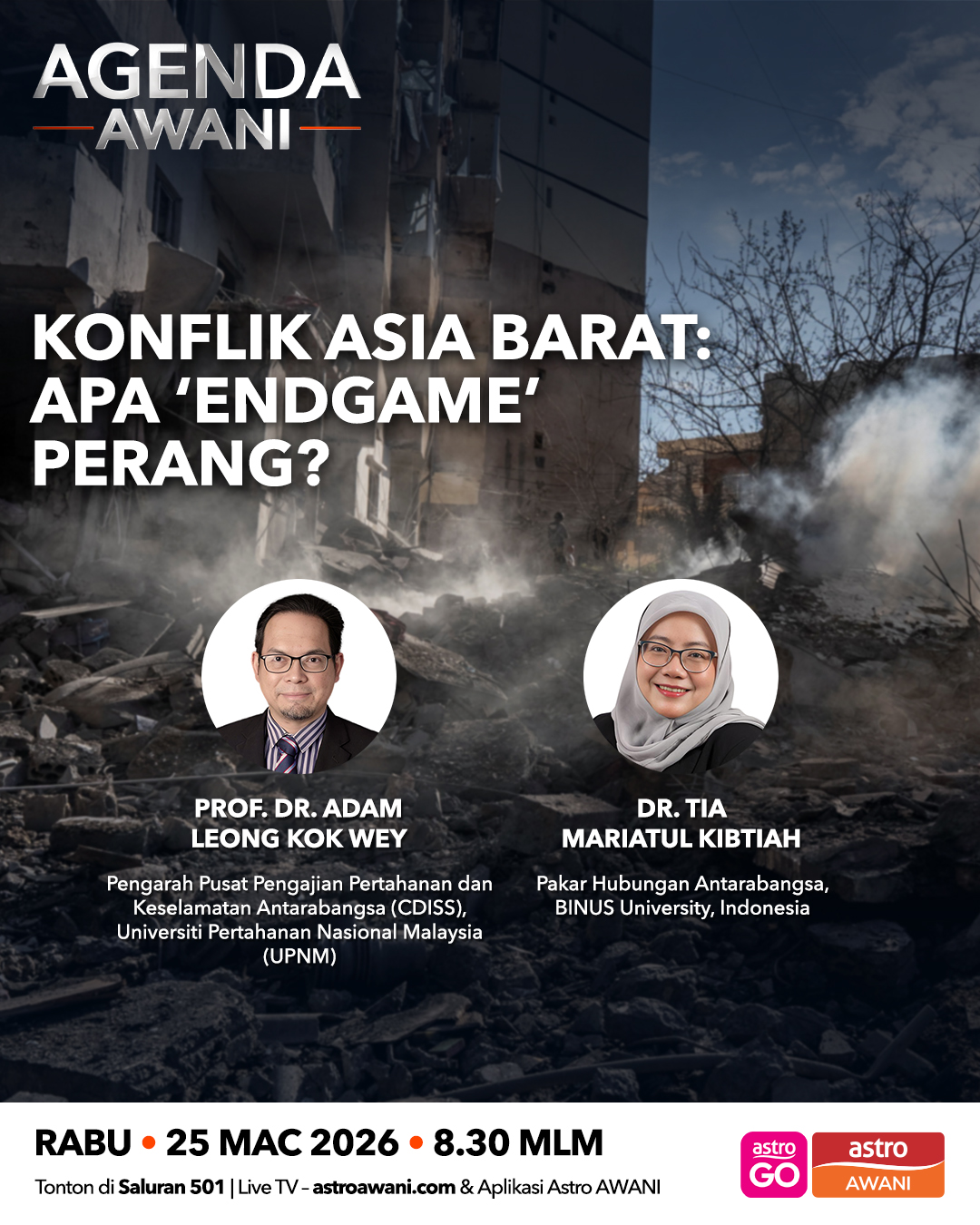 Agenda AWANI: Konflik Asia Barat | Apa ‘Endgame’ Perang?