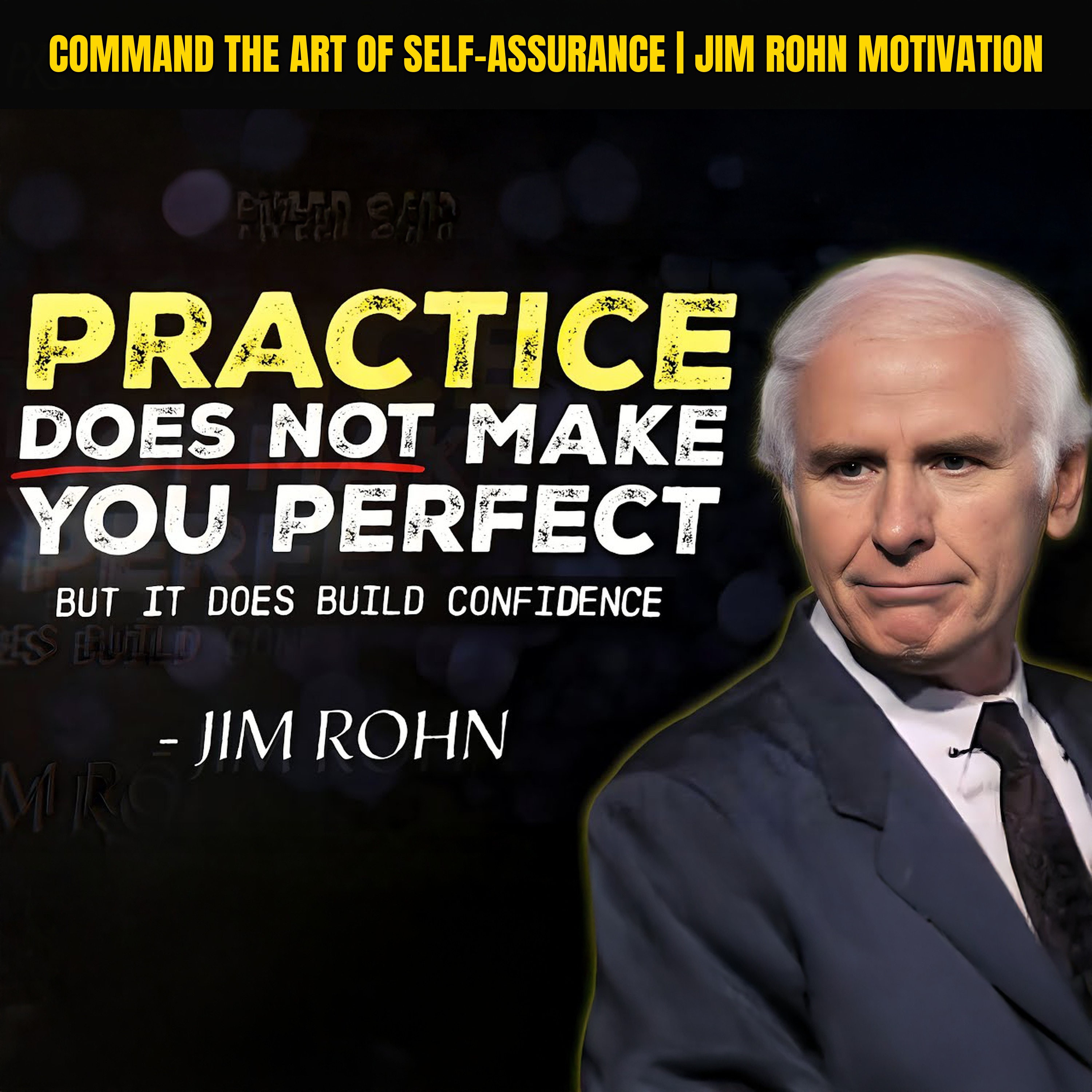 Command the Art of Self-Assurance | Jim Rohn Motivation