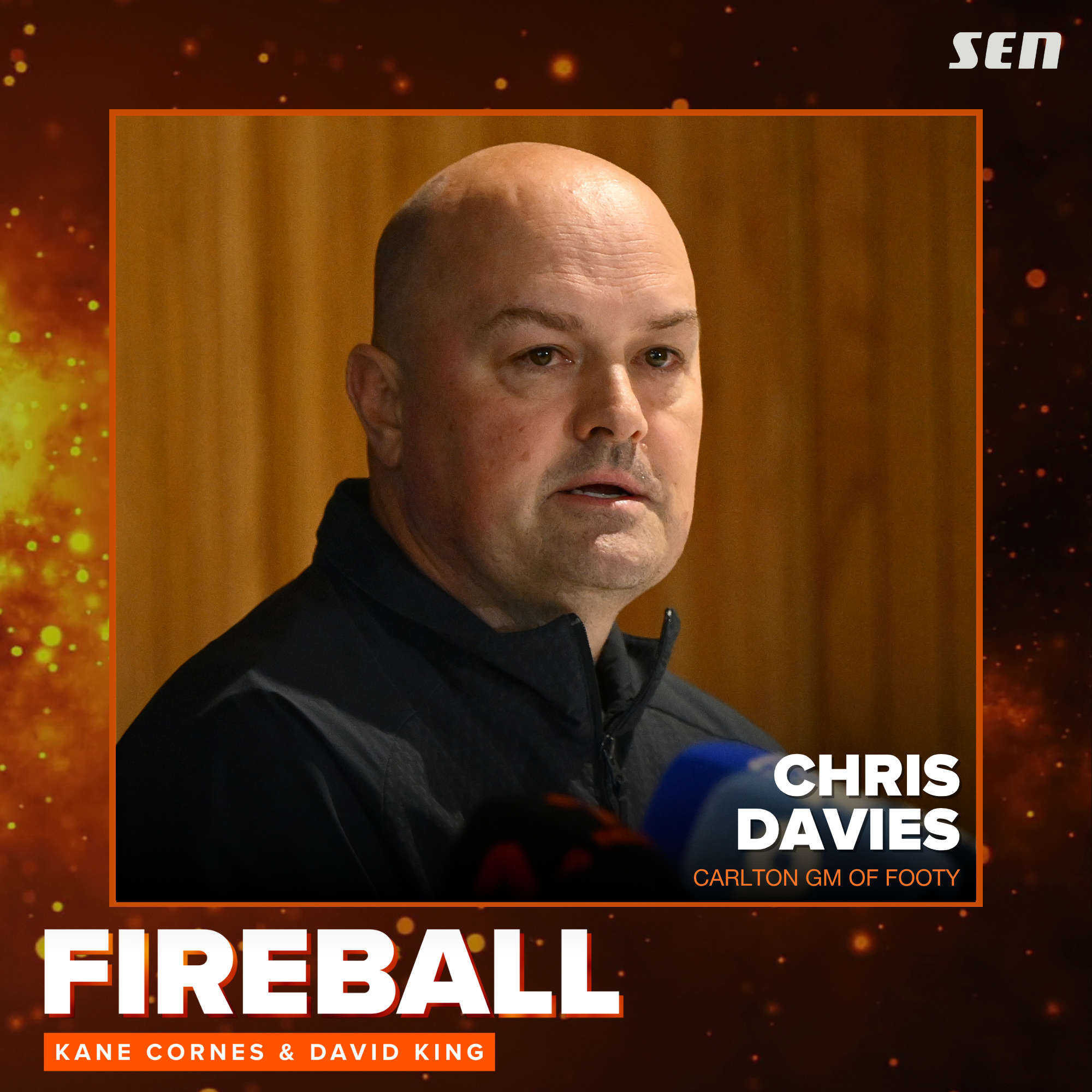 Carlton GM of Footy Chris Davies in the studio (29.05.26) episode artwork