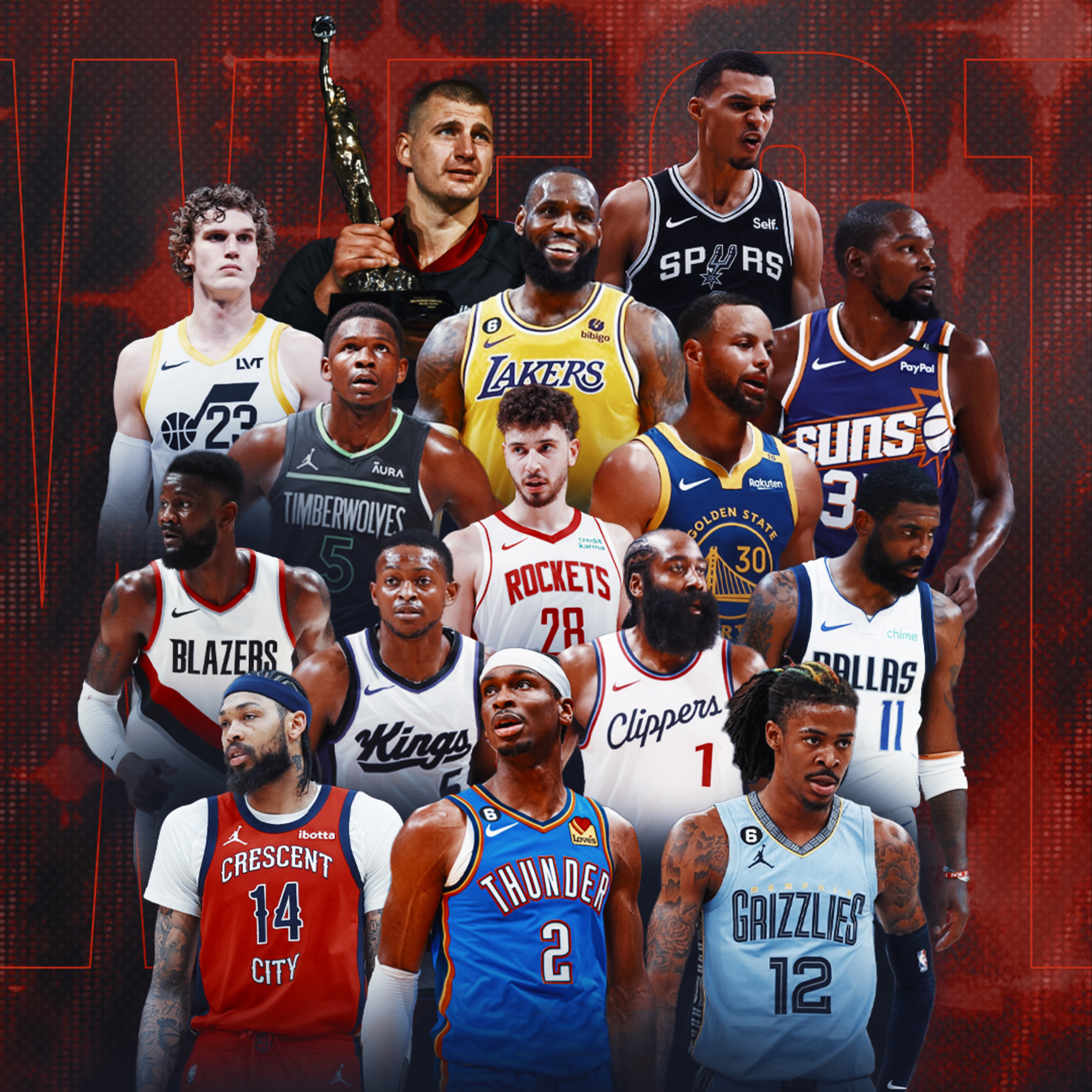 NBA Western Conference Power Ranking 2025 episode artwork
