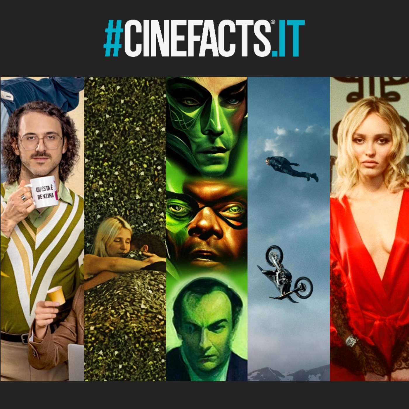 #202 Secret Invasion e le IA, gli stuntmen, The Idol, Pesci piccoli, La folle vita