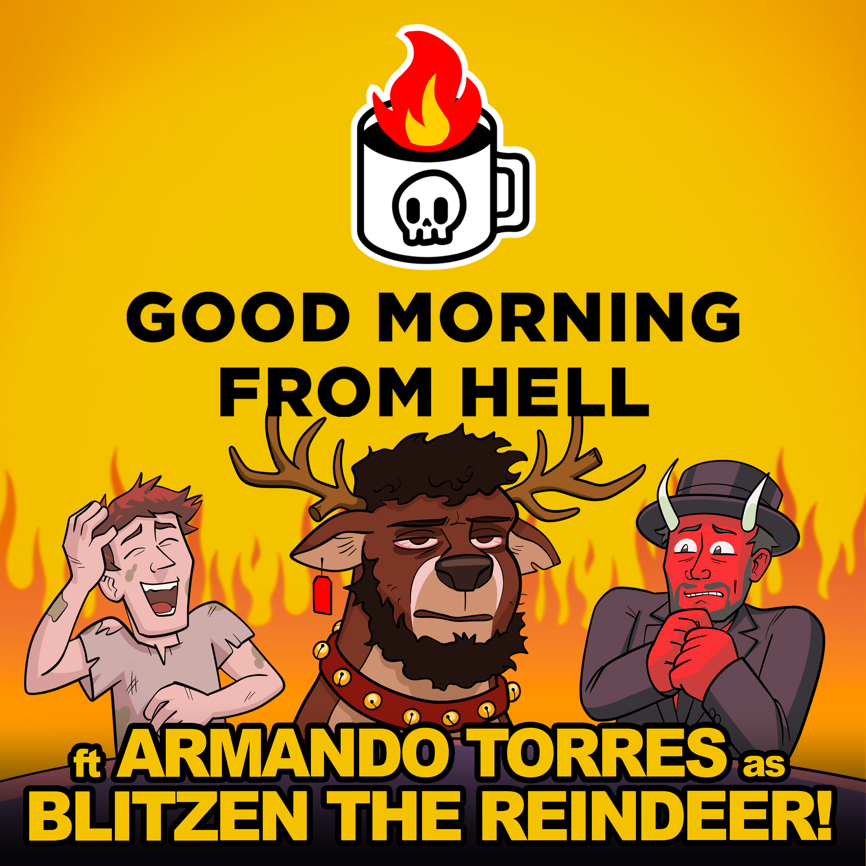 Blitzen the Reindeer HATES Rudolph?