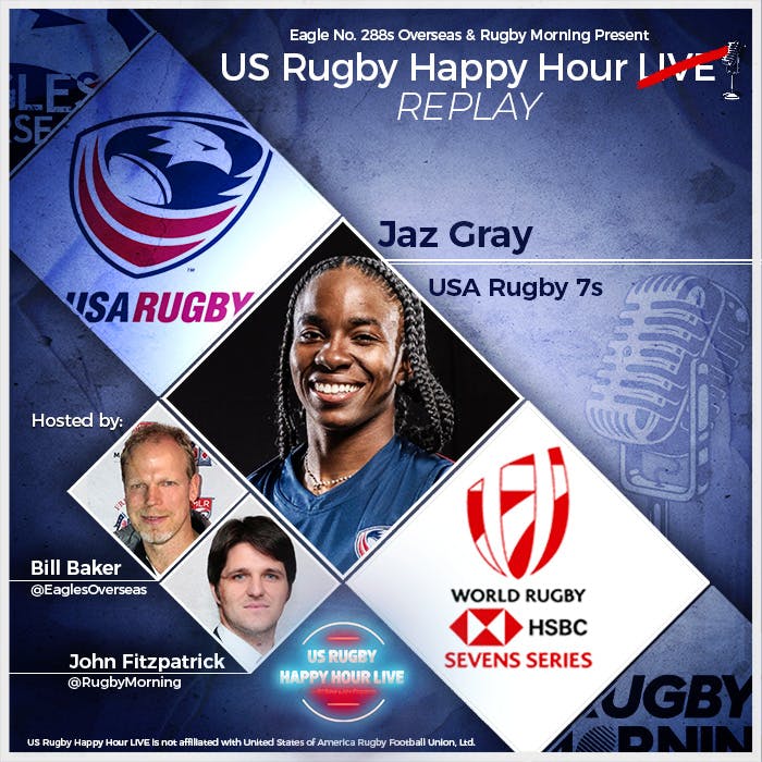 USA Rugby 7s Wing, Jaz Gray