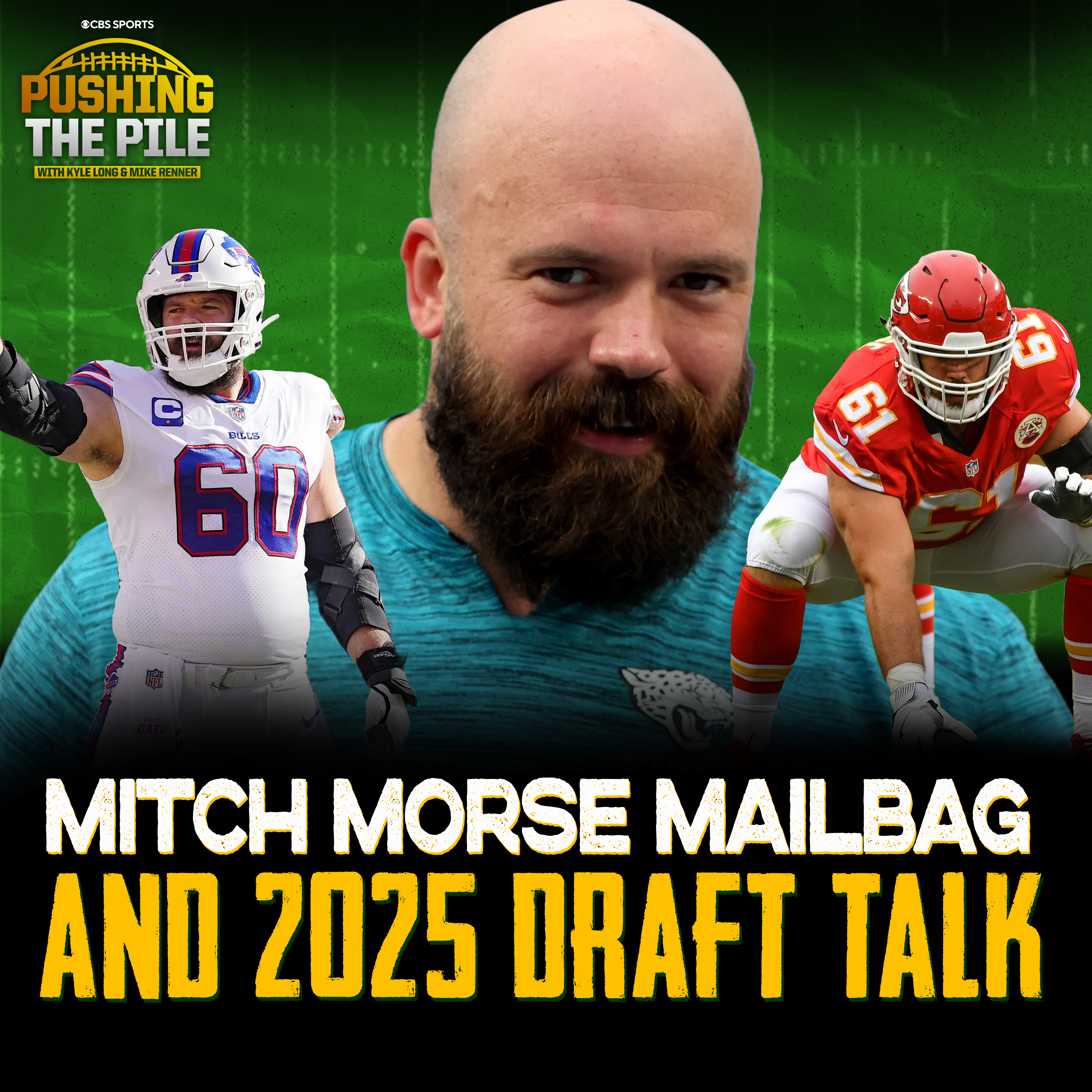 Mitch Morse Joins PTP to Open the Mailbag, Analyze OL Play, and Talk 2025 NFL Draft