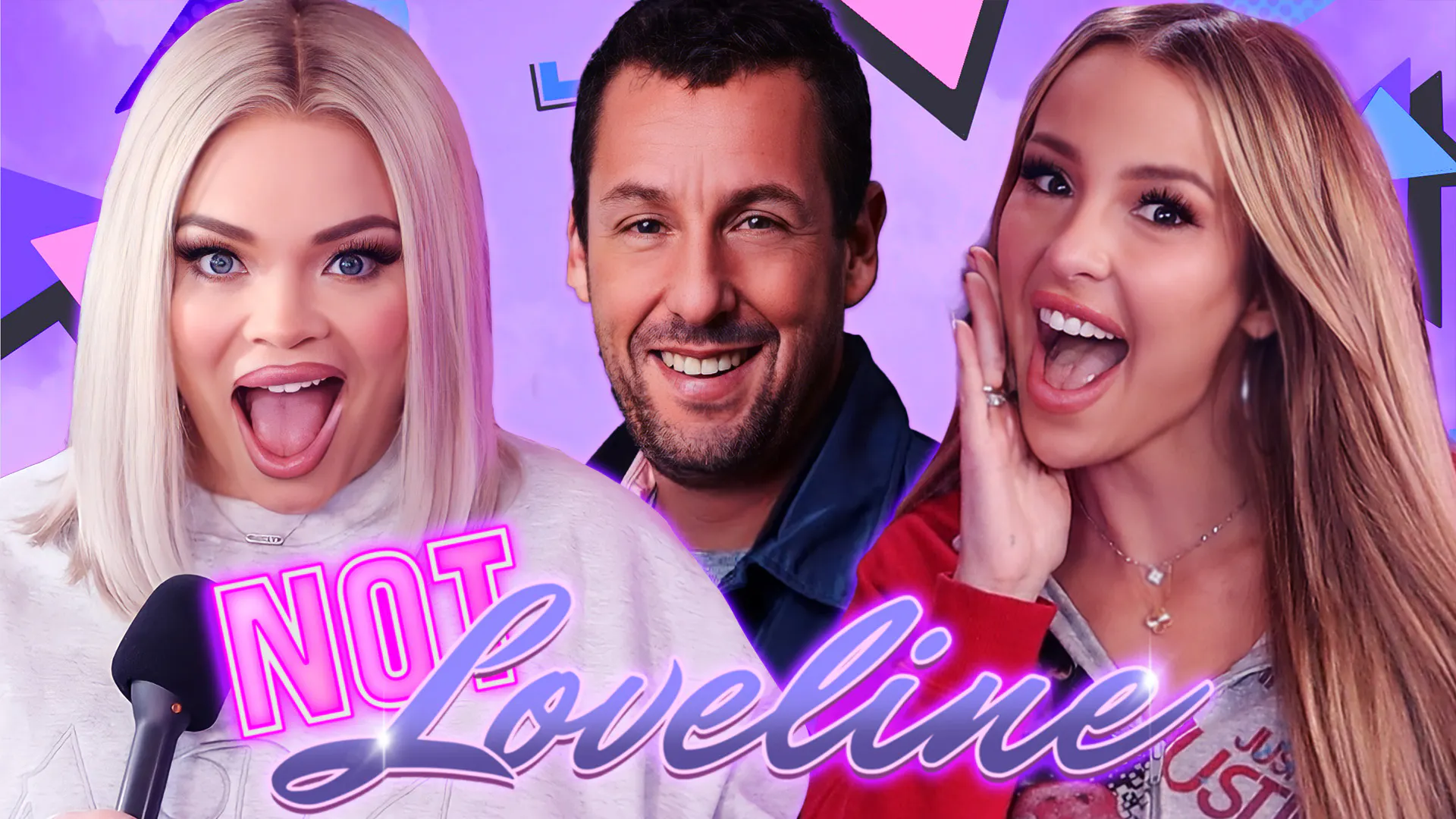 TANA MET ADAM SANDLER!! + INFLUENCERS RUINED COACHELLA!!! | NOT LOVELINE Ep 67 episode artwork