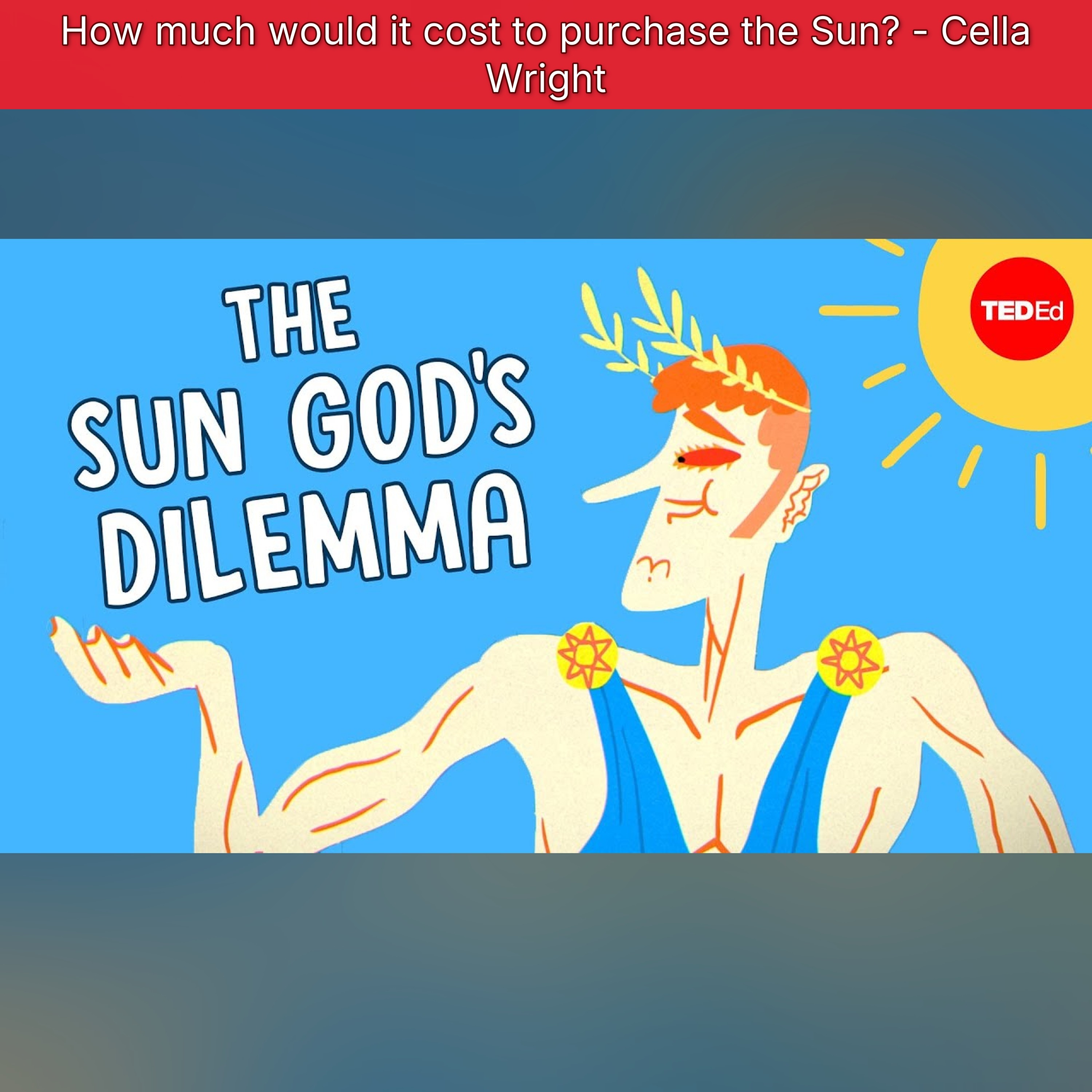 How much would it cost to purchase the Sun? - Cella Wright episode artwork