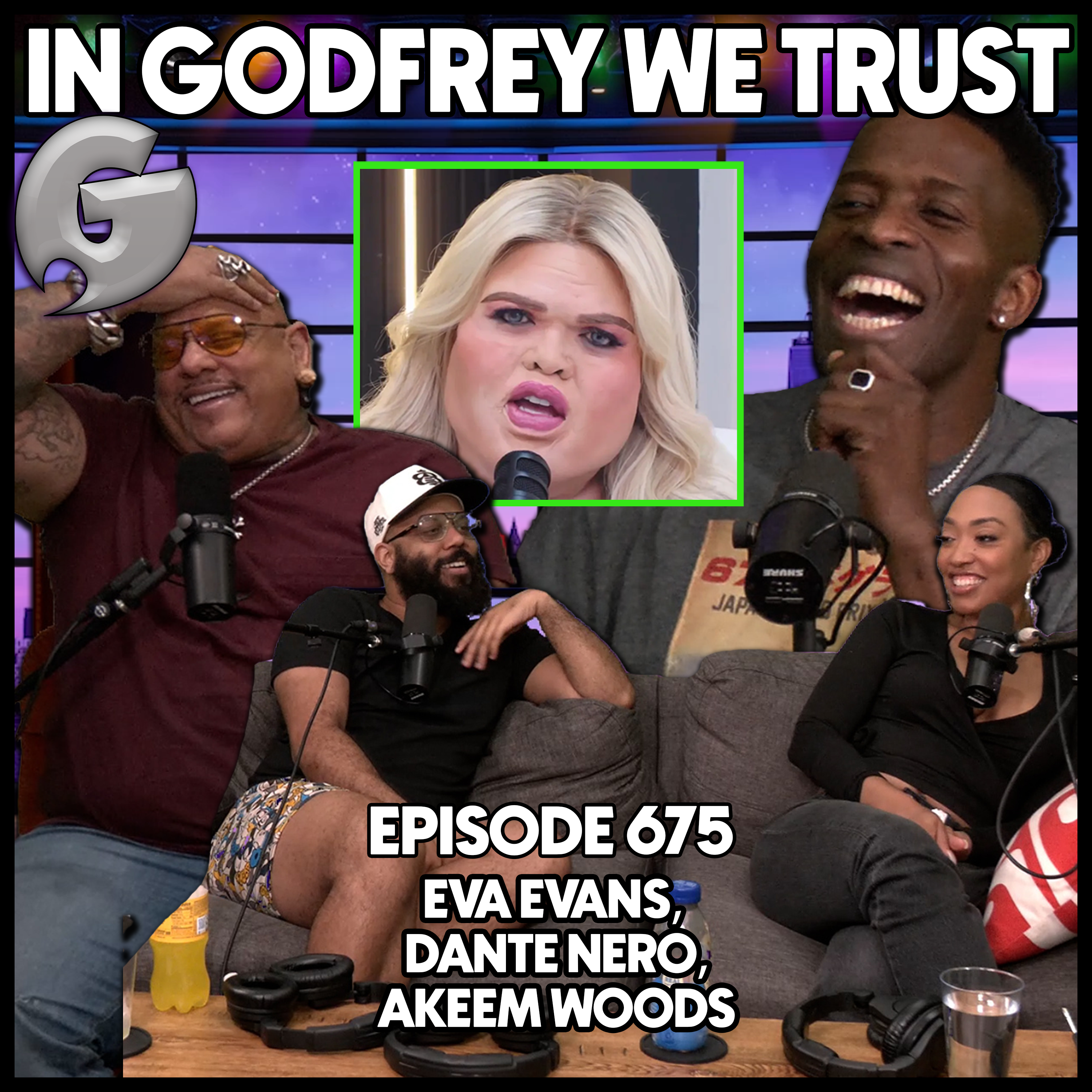 675.  Was Druski's Sketch Too Far? | Dante Nero, Akeem Woods, and Eva Evans