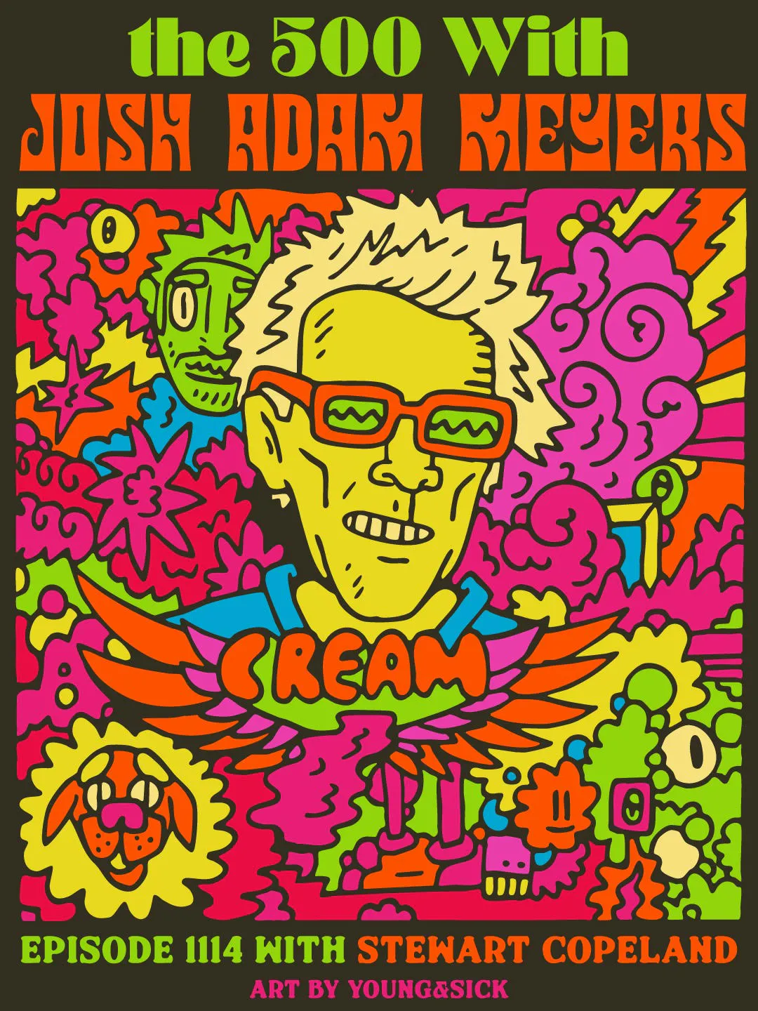 114 - Cream - Disraeli Gears - Stewart Copeland episode artwork